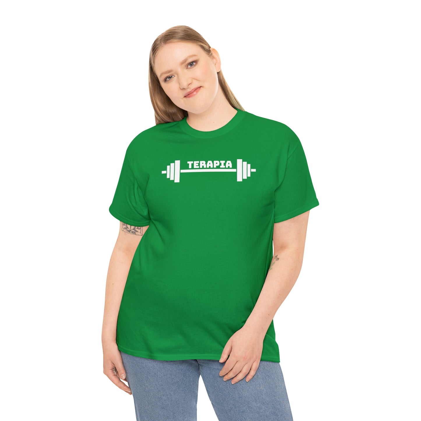 Terapia -Camiseta unisex de algodón pesado