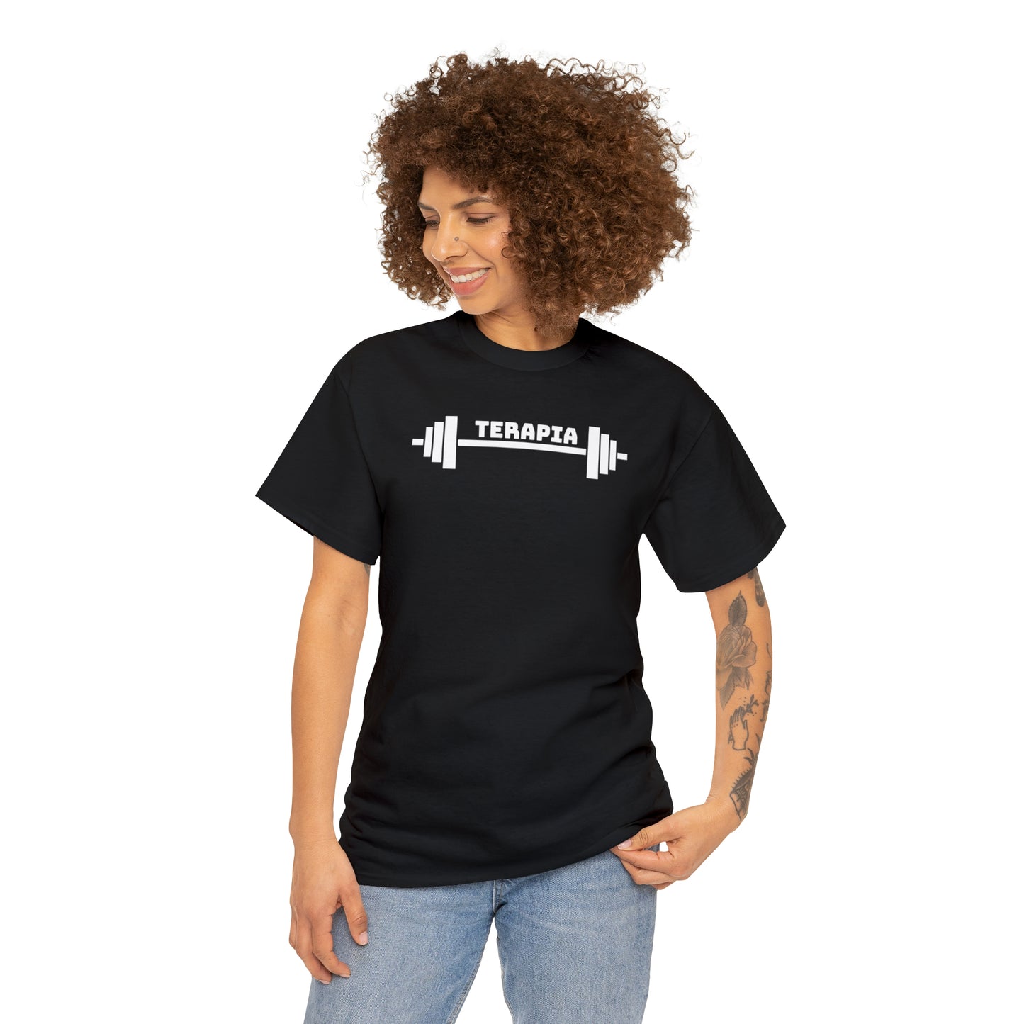 Terapia -Camiseta unisex de algodón pesado