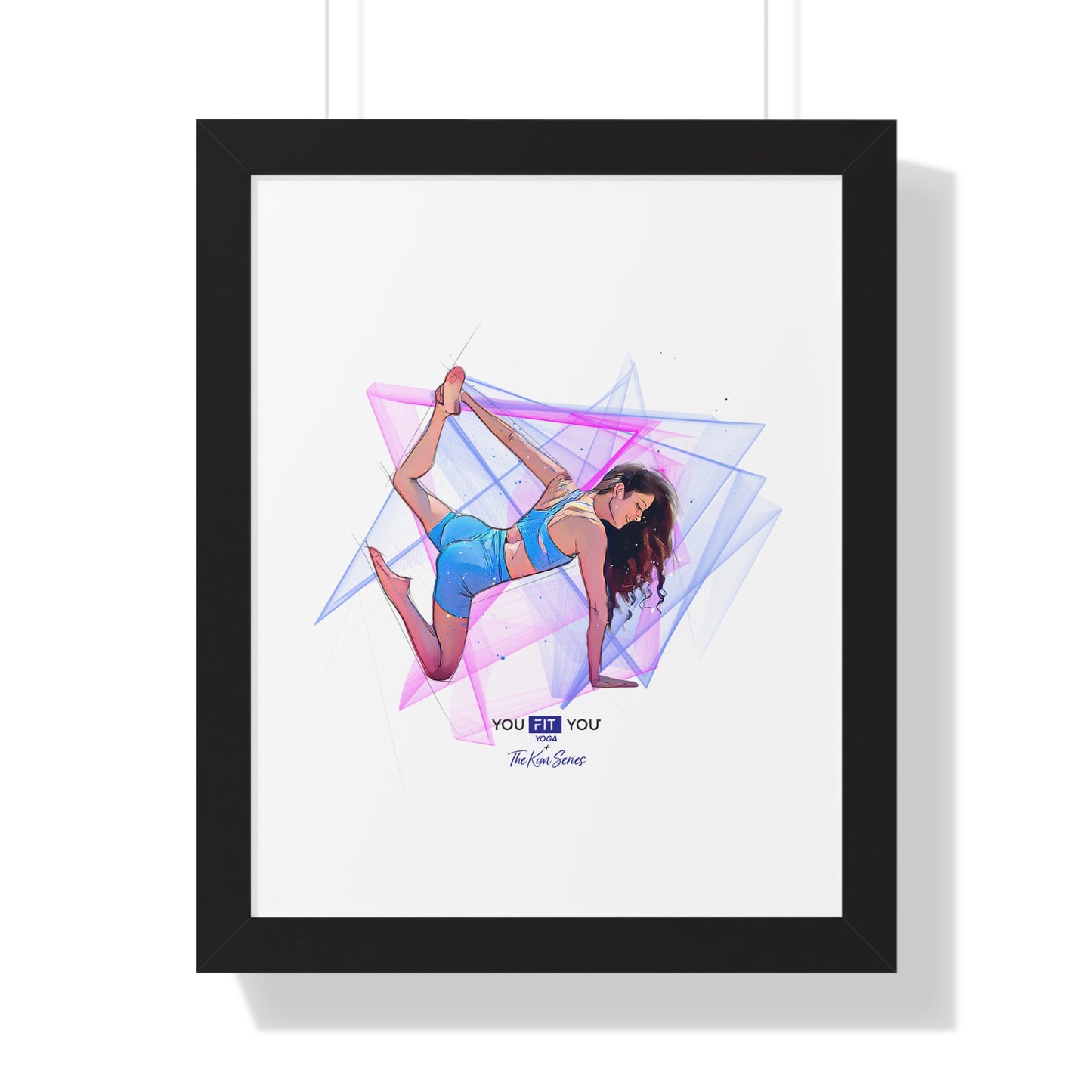 Leap of Faith Yoga, Energy Shapes - Framed Art