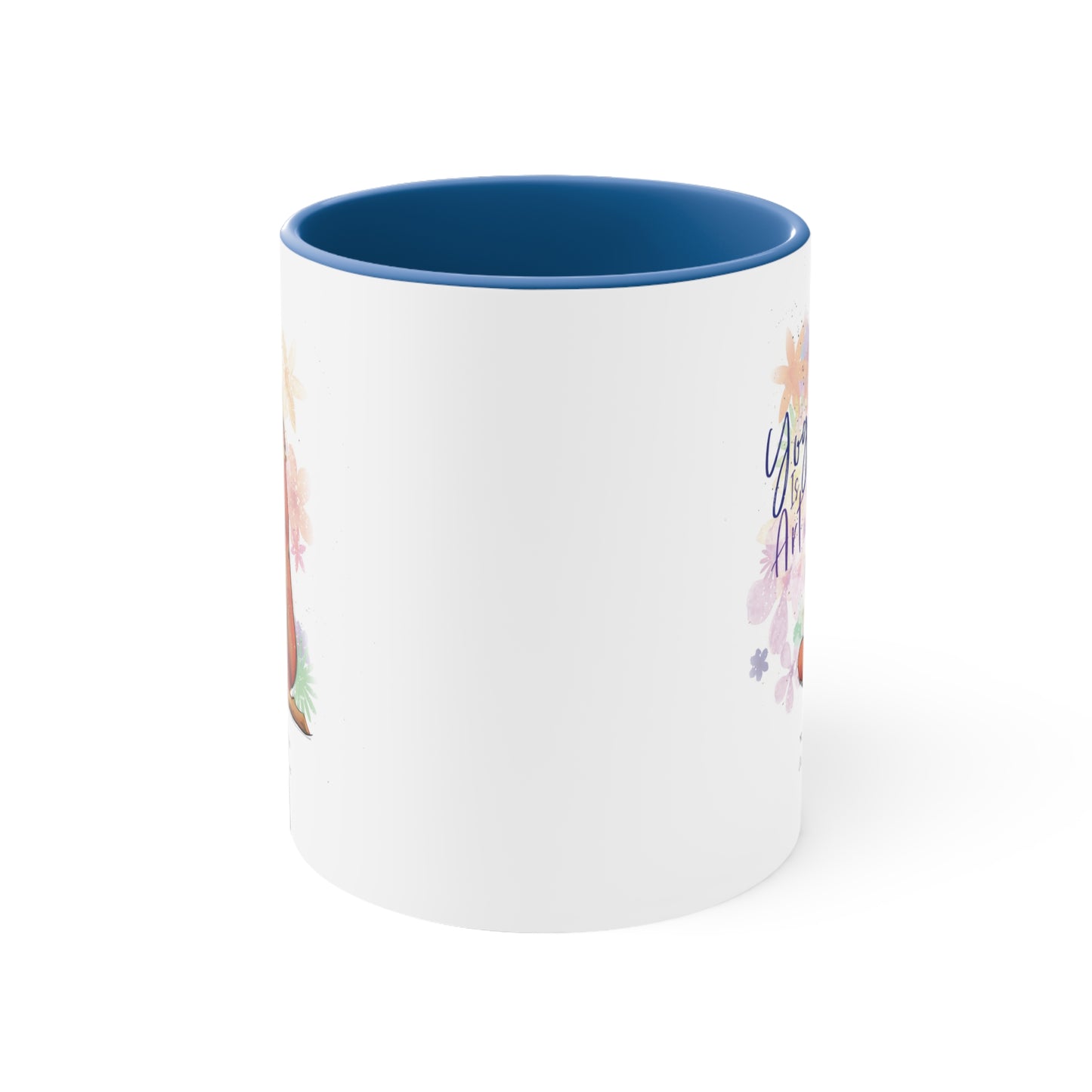 Yoga Is Art Wellness Mug -Feat Christina Ross