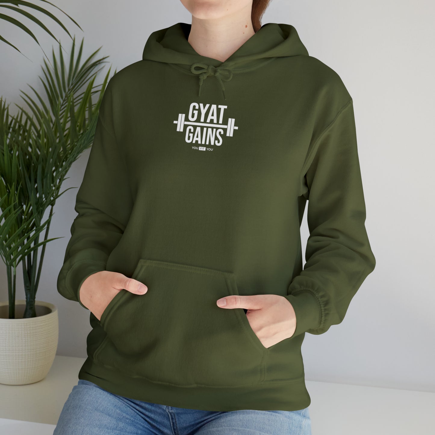 GYAT GAINS- Unisex Hoodie Dark Colors