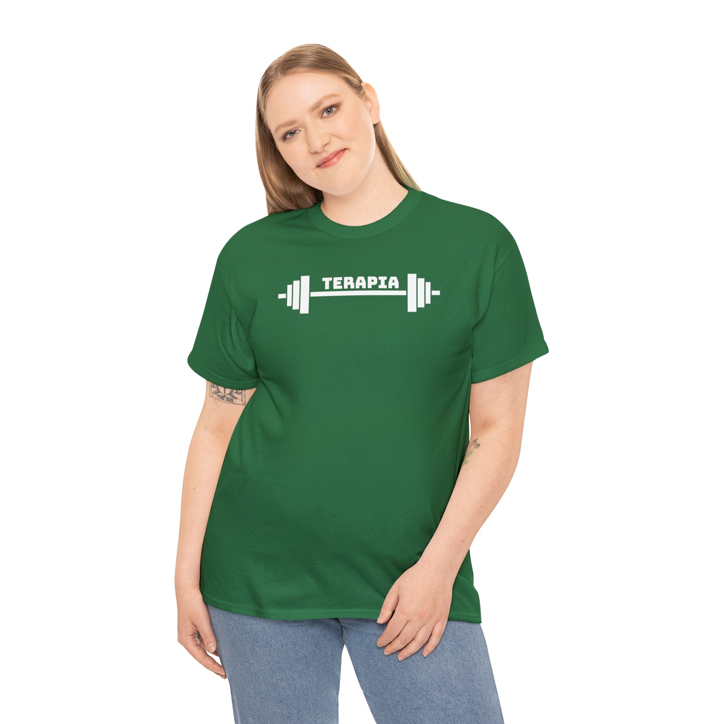 Terapia -Camiseta unisex de algodón pesado