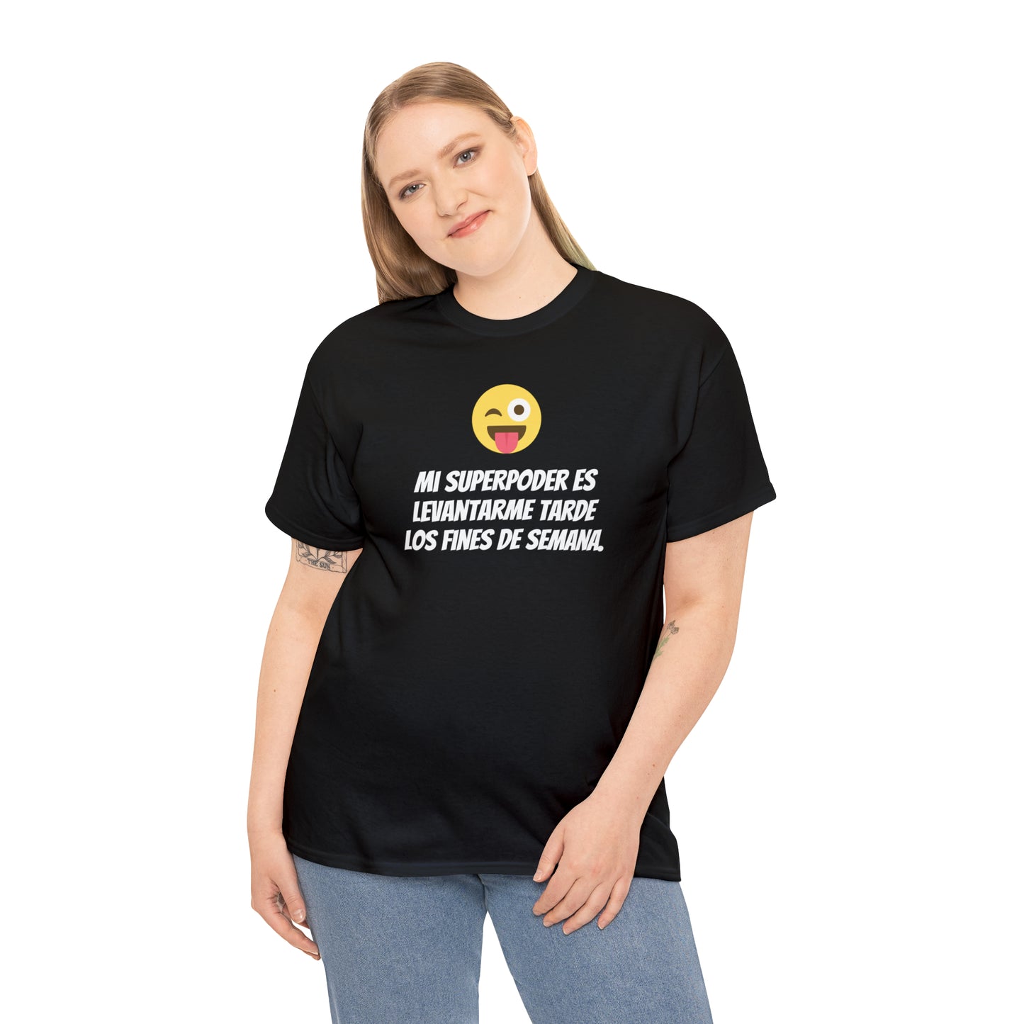 Mi Superpoder -Camiseta unisex de algodón pesado