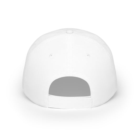 Barbell Girl Vintage Font -Baseball Cap