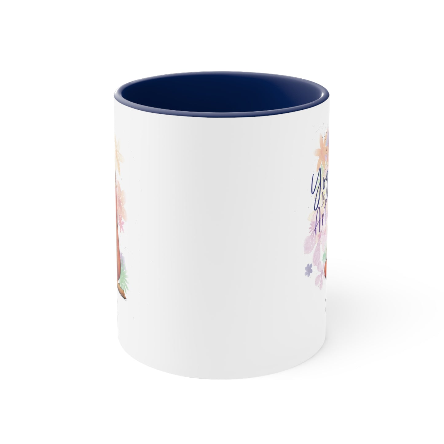 Yoga Is Art Wellness Mug -Feat Christina Ross