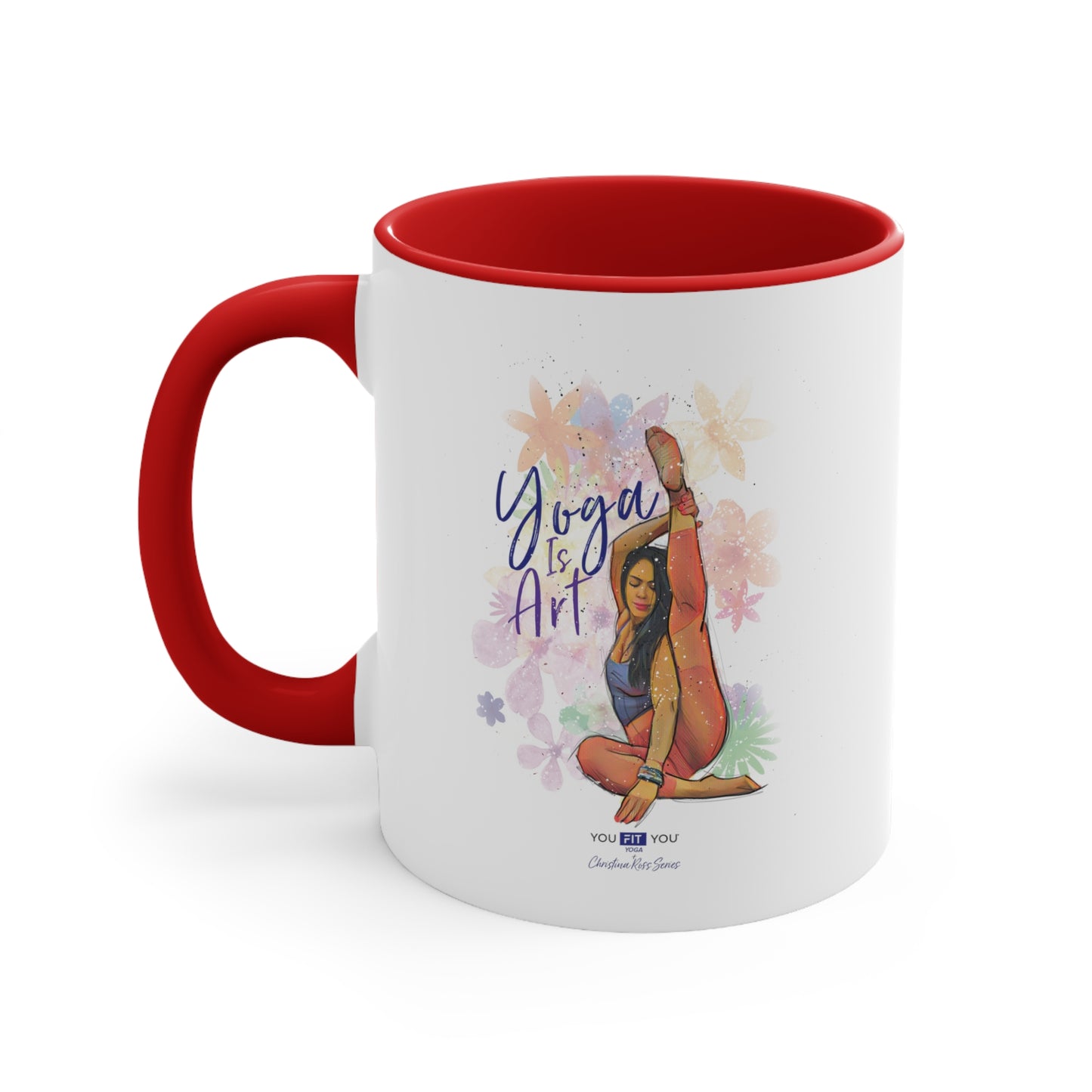 Yoga Is Art Wellness Mug -Feat Christina Ross