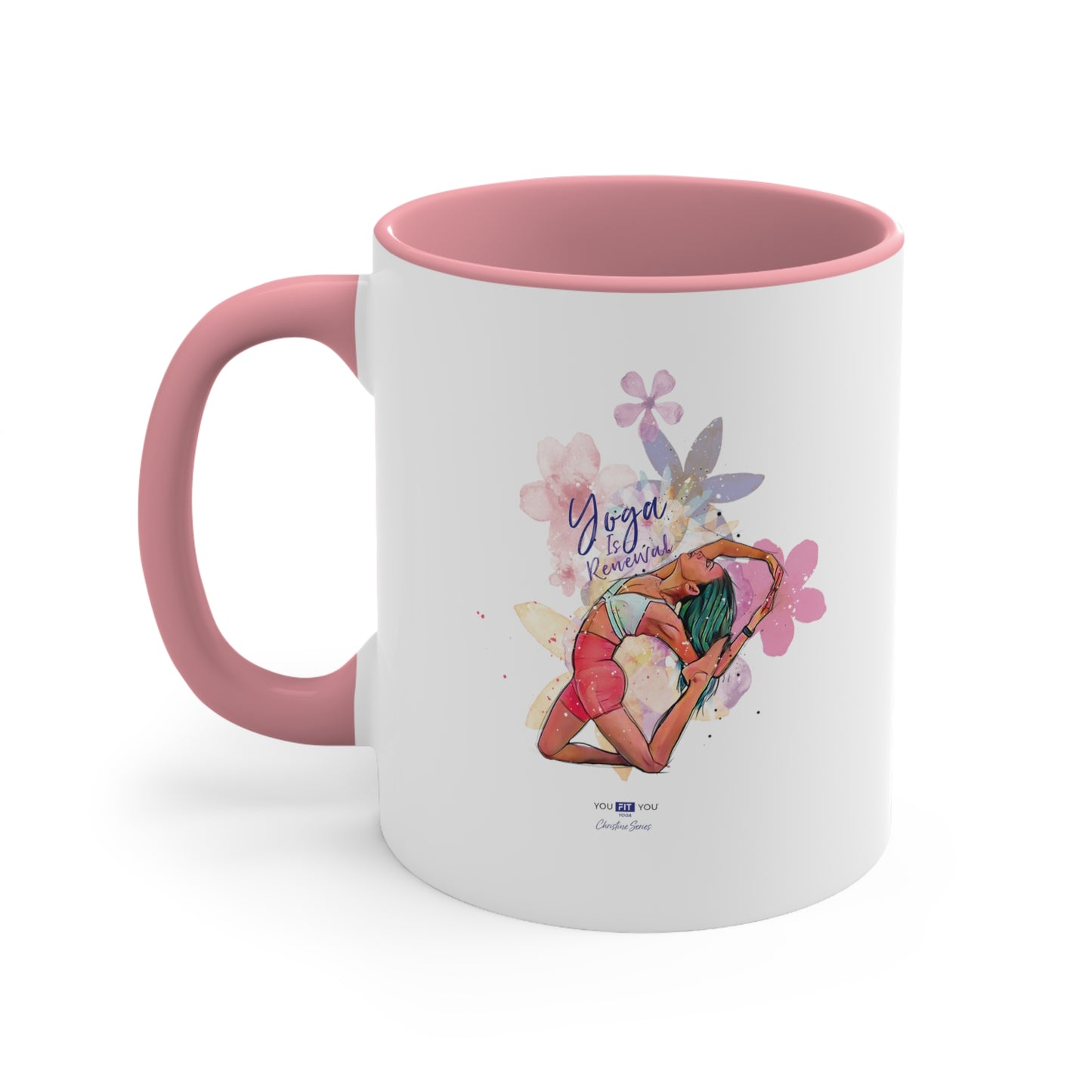 Yoga Is Renewal Wellness Mug -Feat Christine