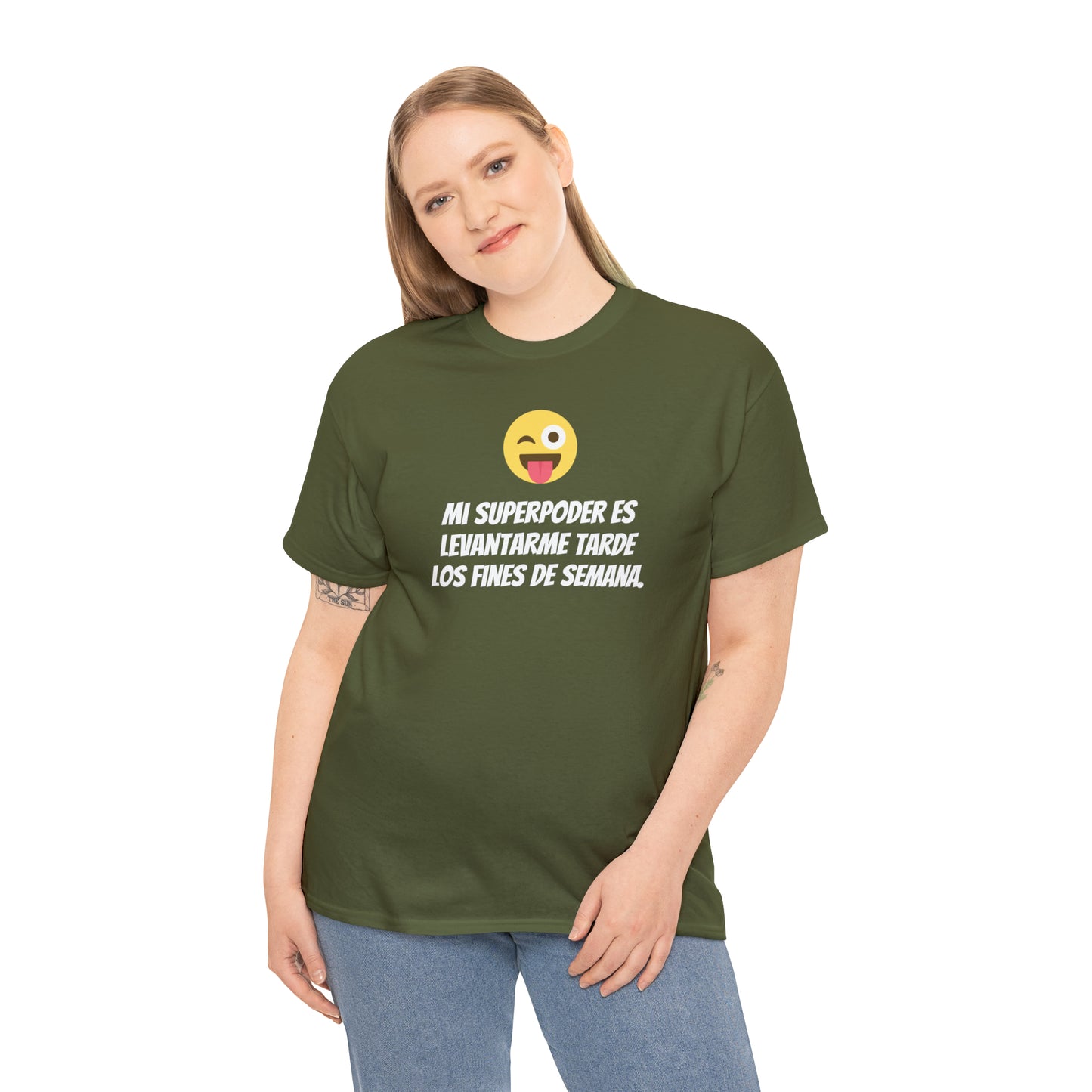 Mi Superpoder -Camiseta unisex de algodón pesado