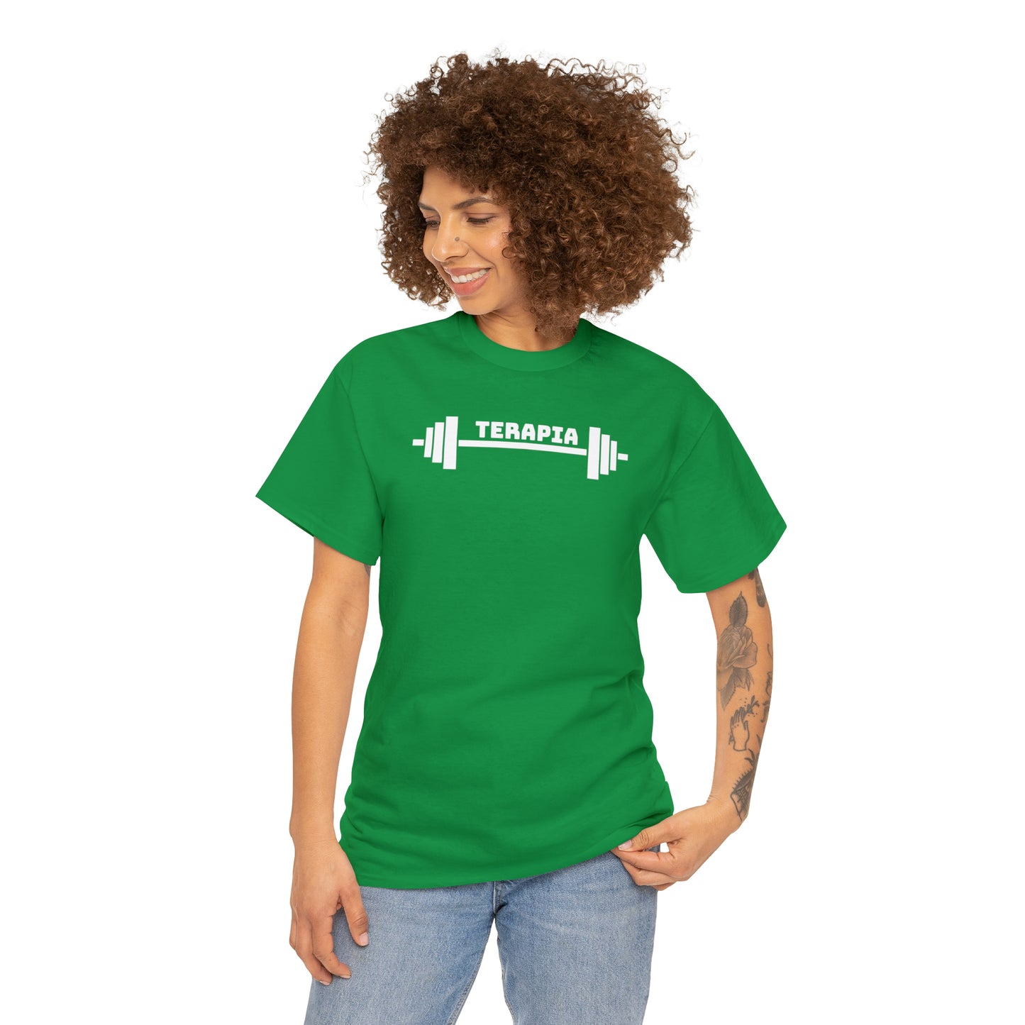 Terapia -Camiseta unisex de algodón pesado