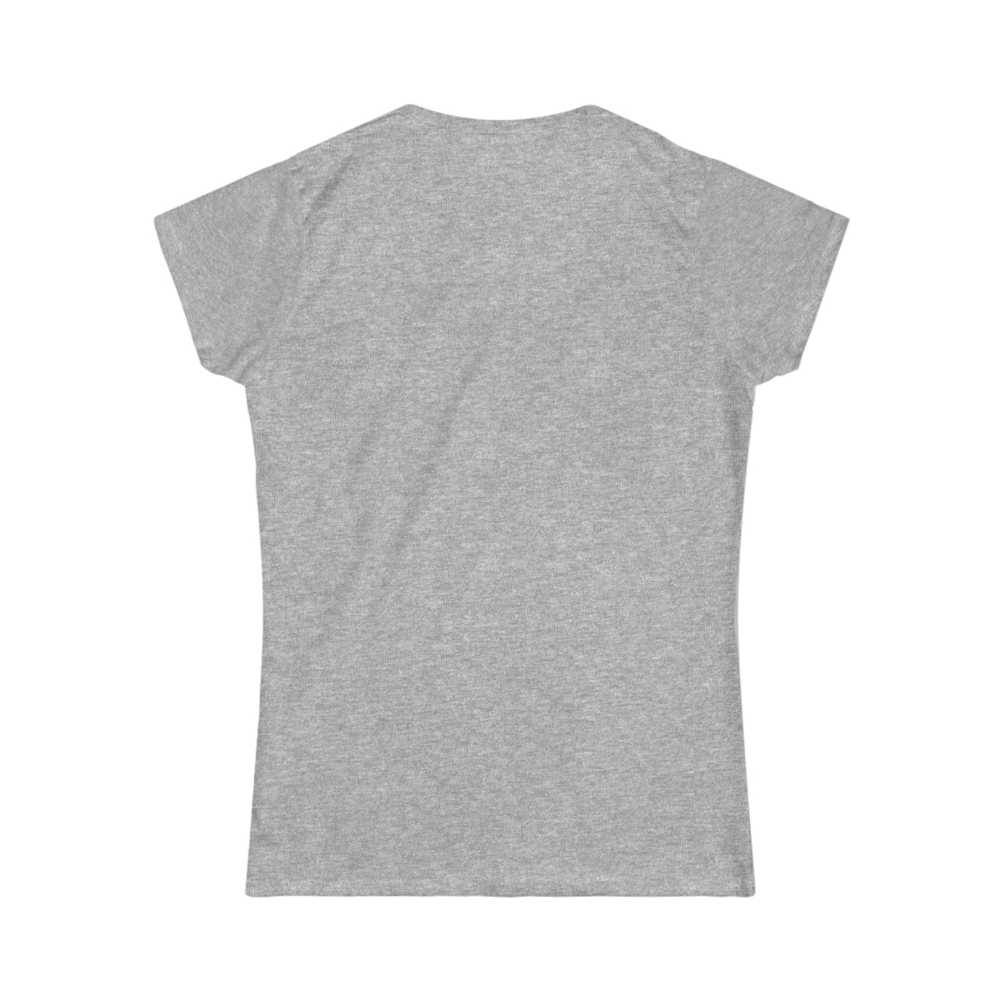 Barbell Girl Script Drip Style -Women's Softstyle Tee