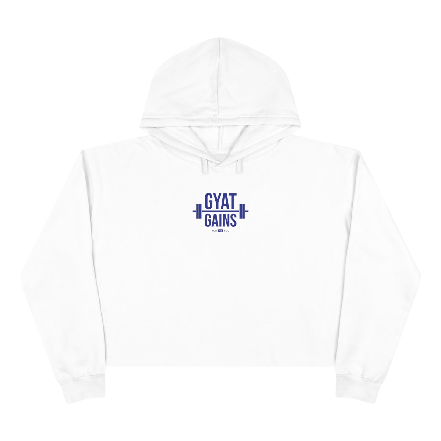 GYAT Gains -Unisex Cropped Hoodie Light Colors