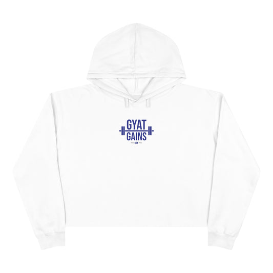 GYAT Gains -Unisex Cropped Hoodie Light Colors