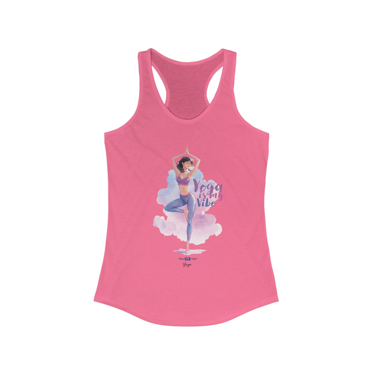 Yoga Is My Vibe Racerback Tank