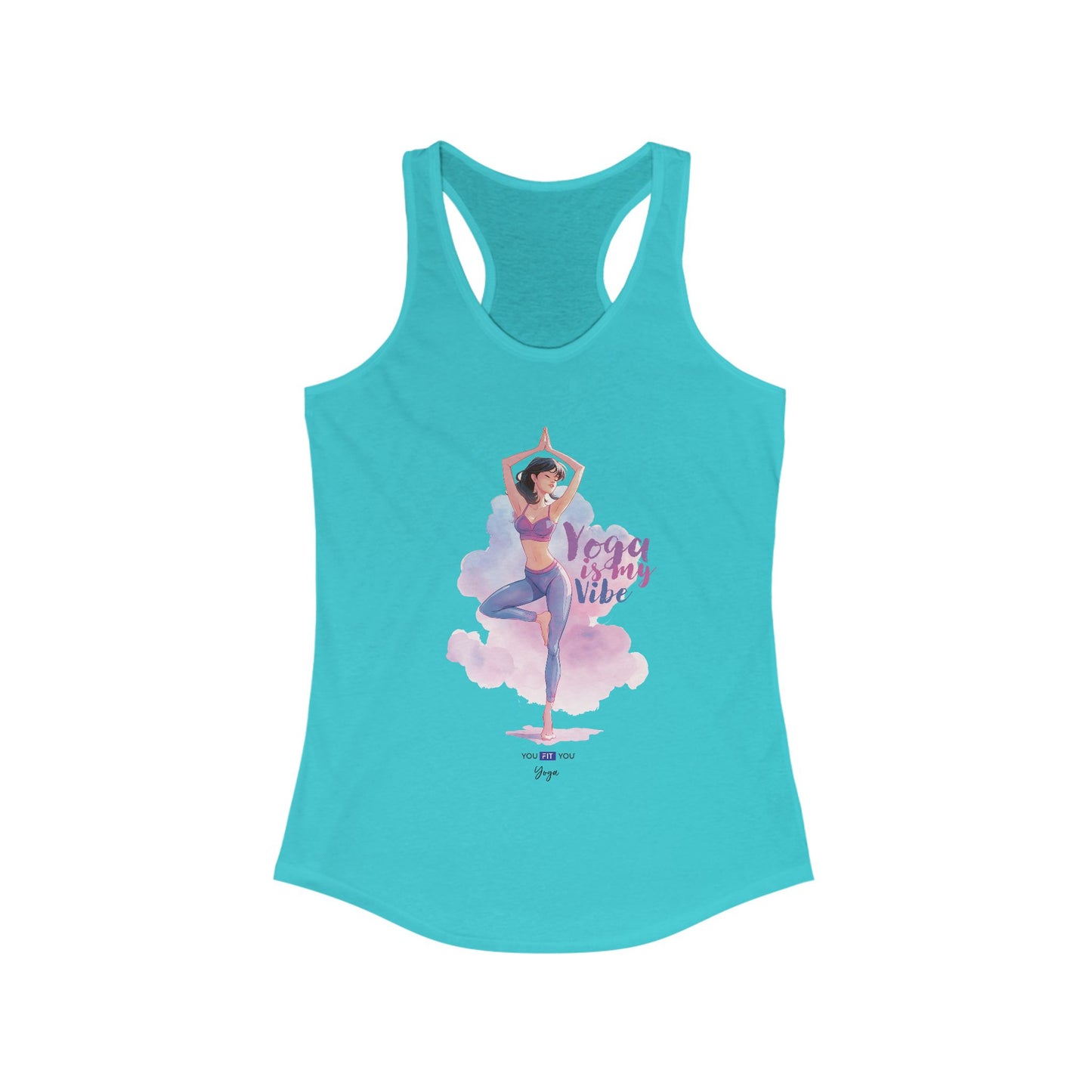 Yoga Is My Vibe Racerback Tank