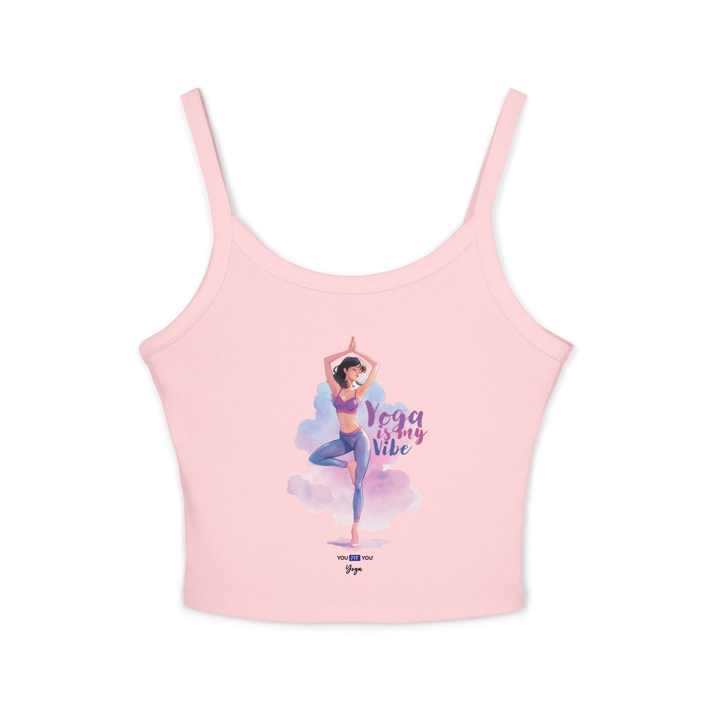 Women's Yoga Is My Vube Vibe Spaghetti Strap Tank Top