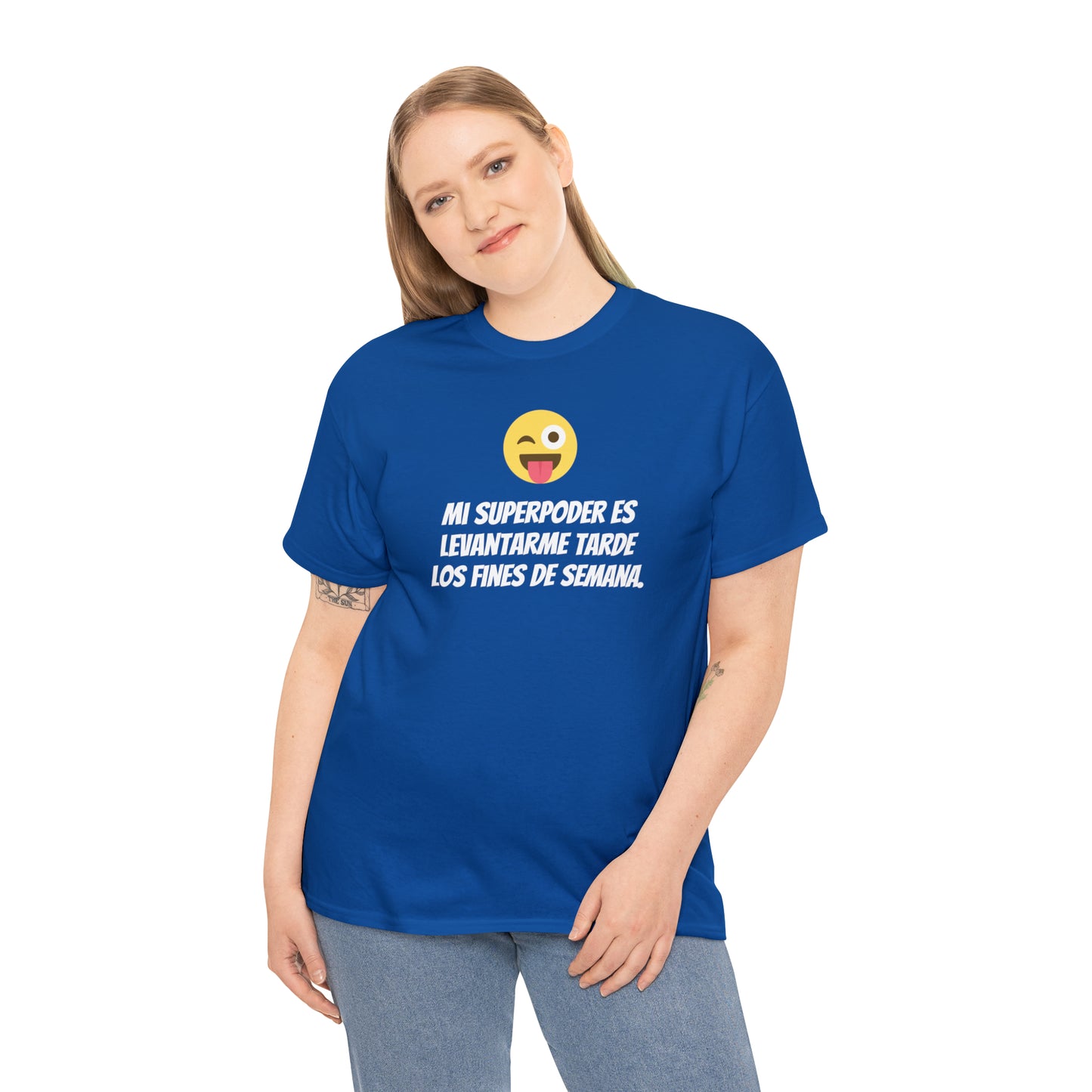 Mi Superpoder -Camiseta unisex de algodón pesado