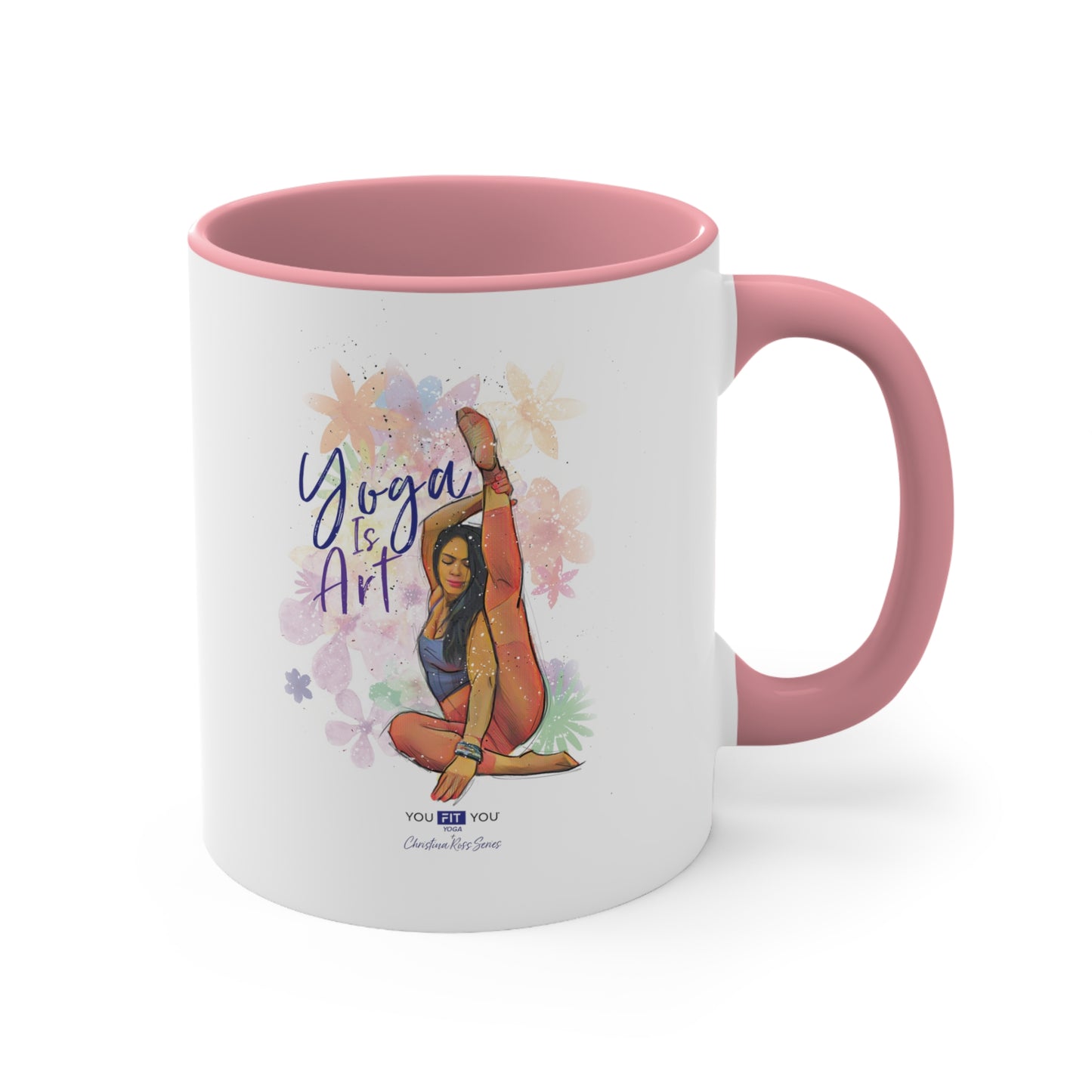 Yoga Is Art Wellness Mug -Feat Christina Ross
