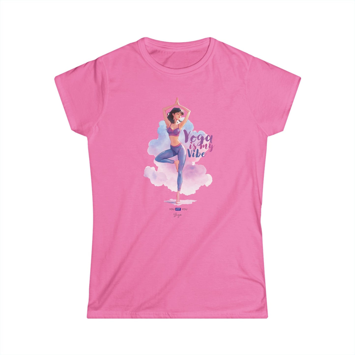 Yoga Is My Vibe Women's Softstyle Tee