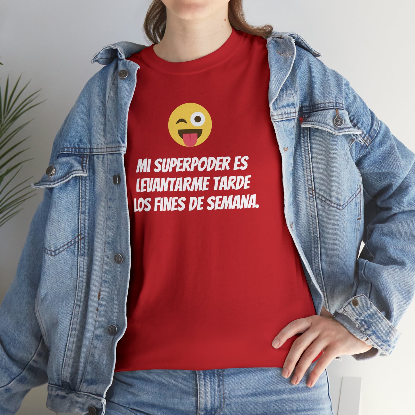 Mi Superpoder -Camiseta unisex de algodón pesado