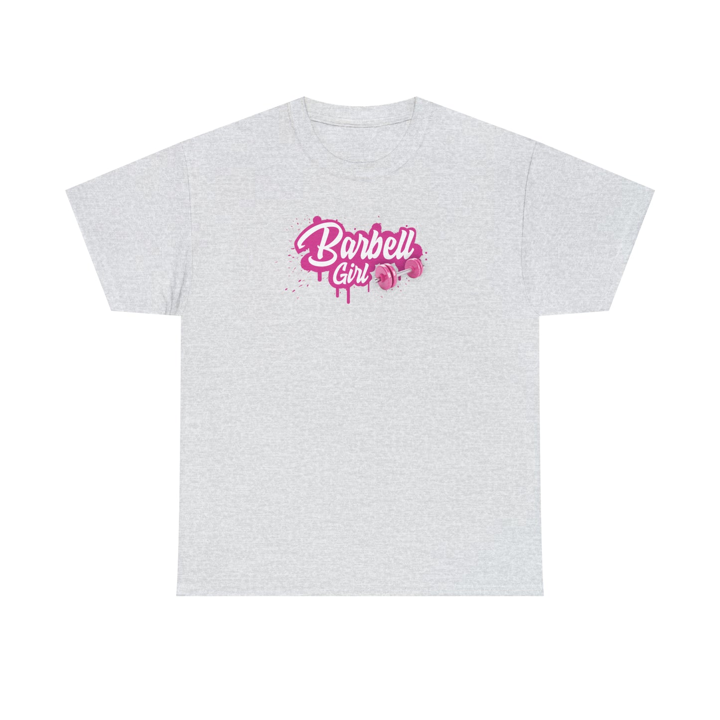 Barbell Girl Script Drip Style -T-Shirt