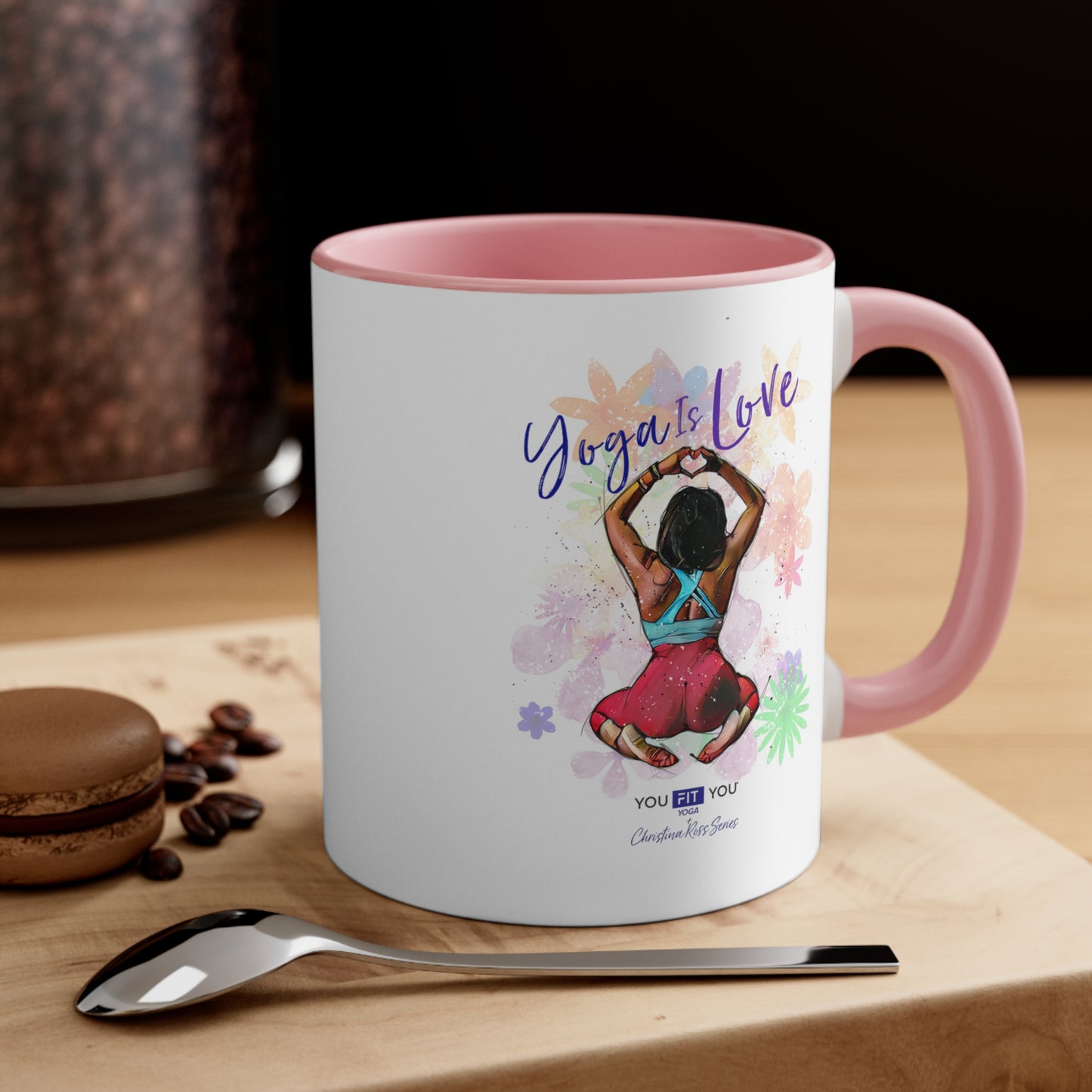 Yoga Is Love Wellness Mug Feat Christina Ross