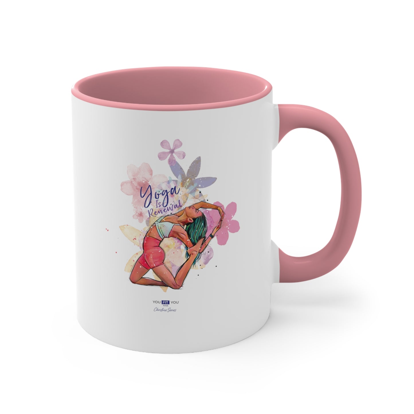 Yoga Is Renewal Wellness Mug -Feat Christine