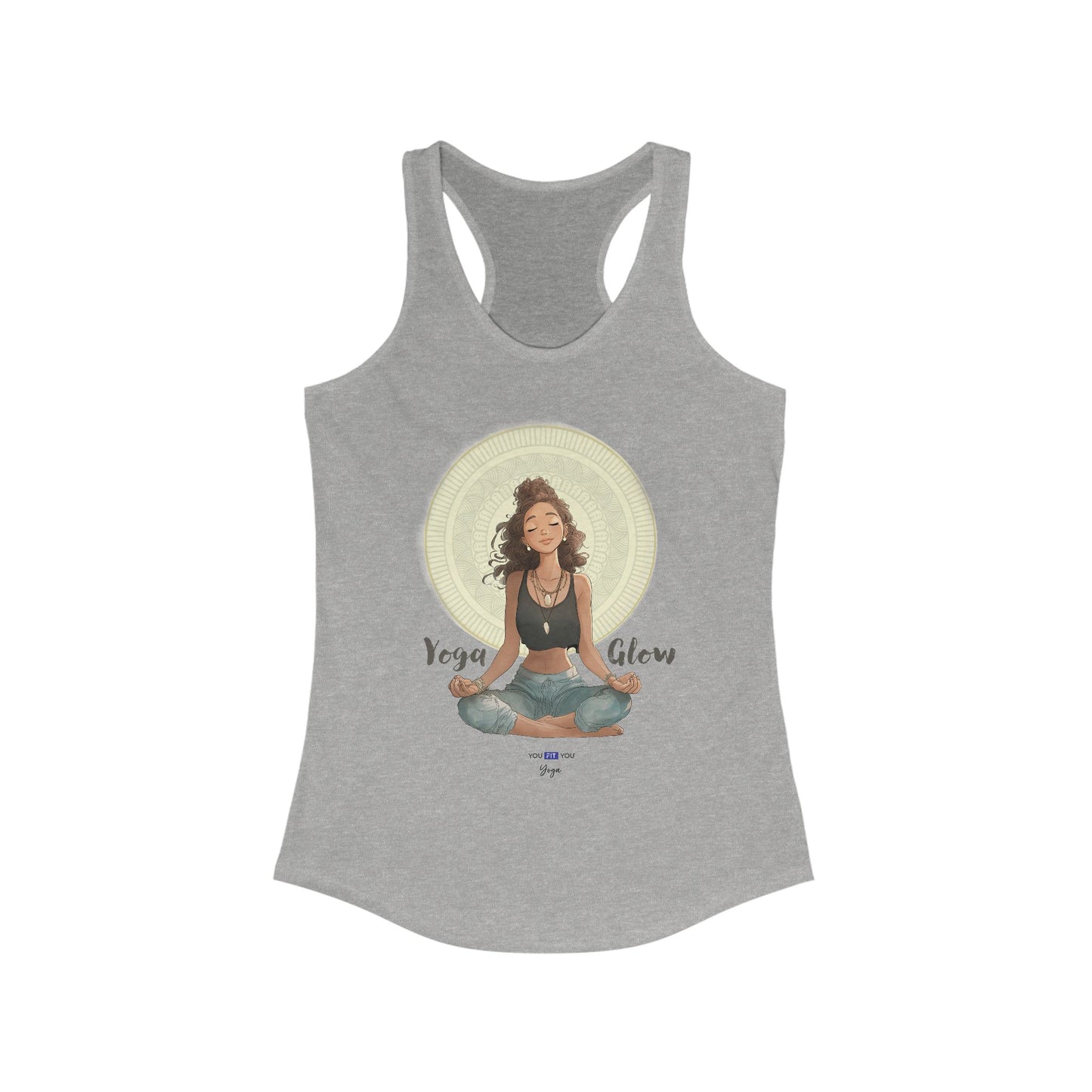 Yoga Glow Women's Racerback Tank Top