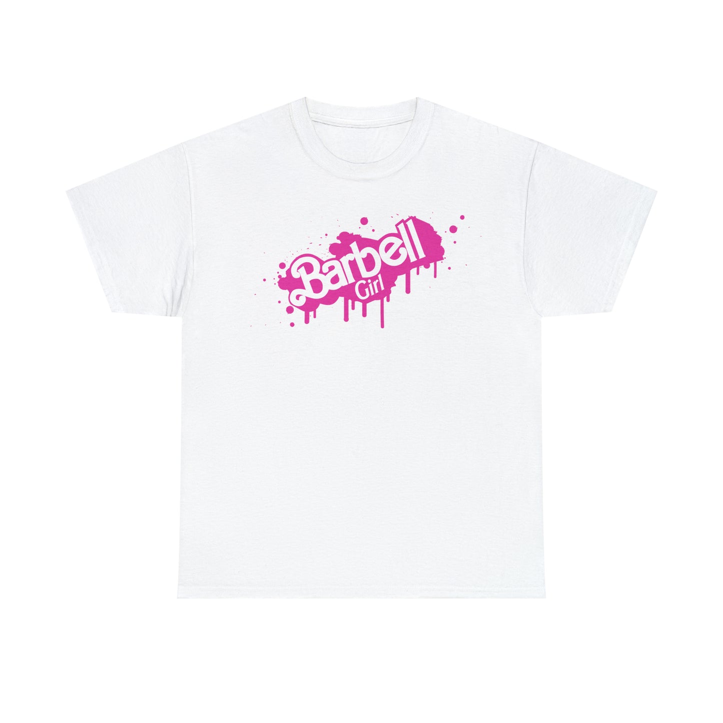 Barbell Girl Vintage Font Drip Style -Unisex Tee