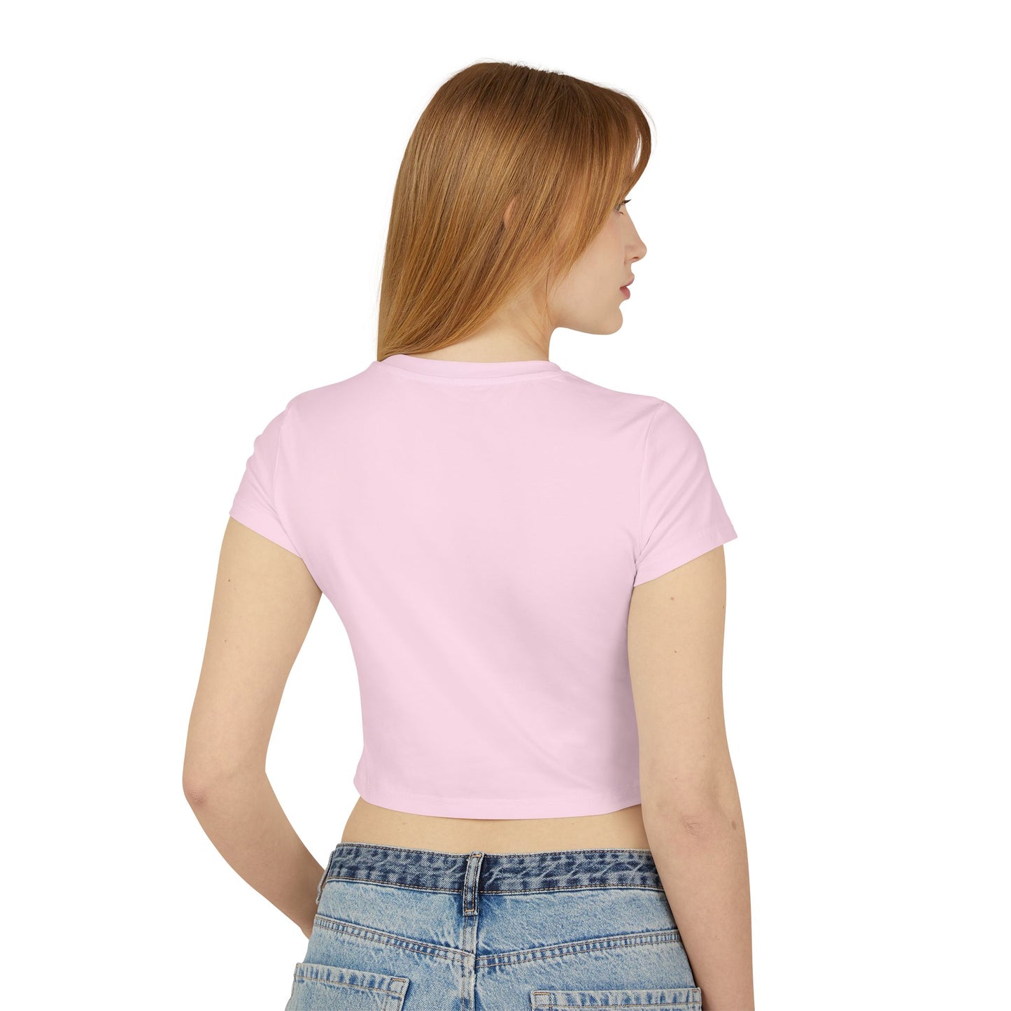 Yoga-Love, Light, Asana Baby Tee, Cropped Tee