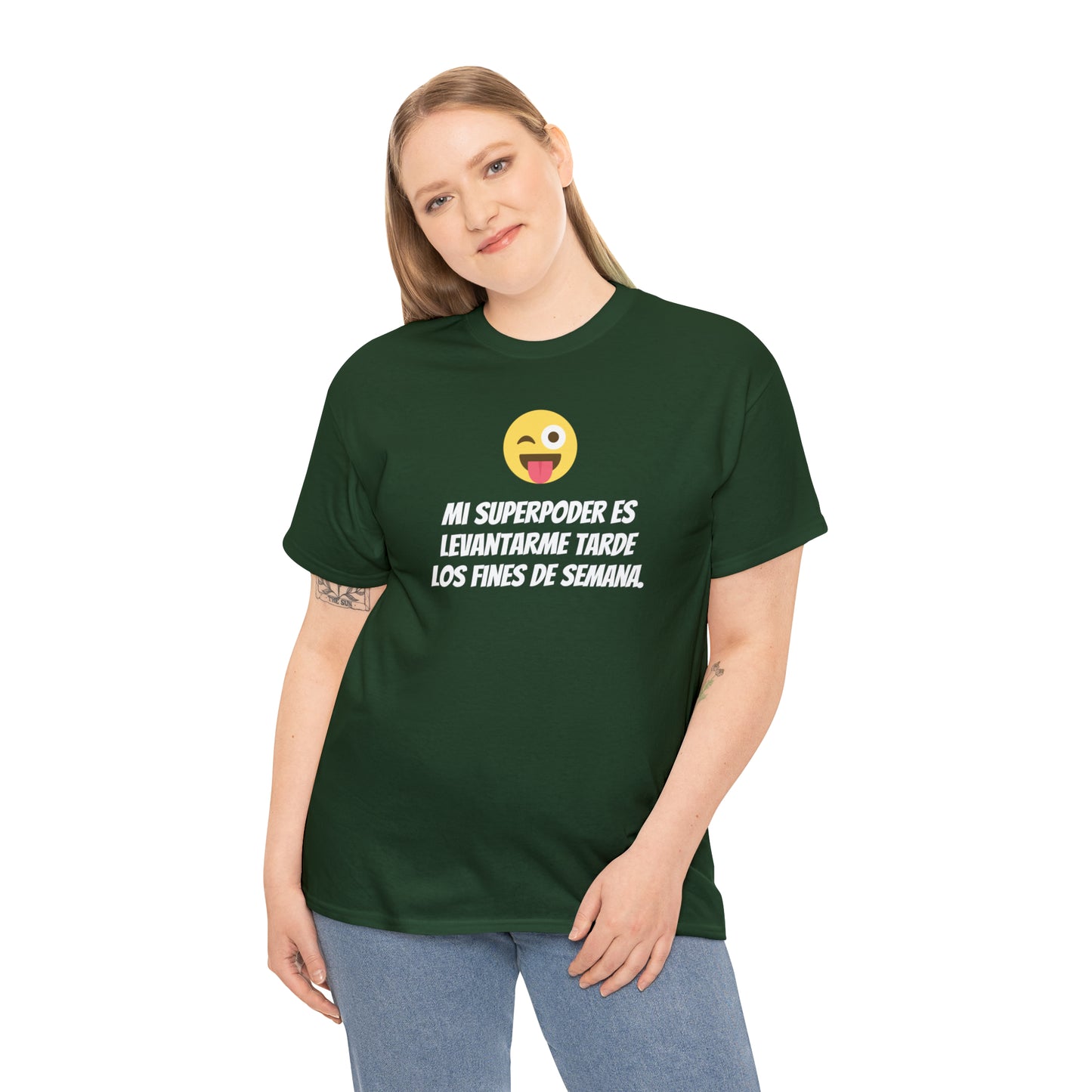 Mi Superpoder -Camiseta unisex de algodón pesado