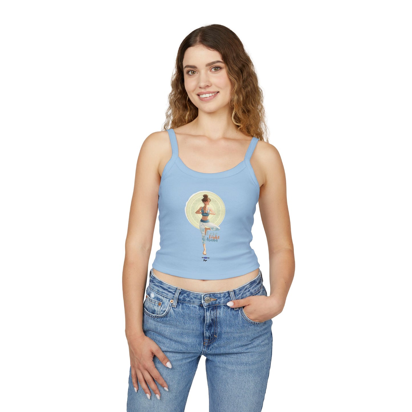 Zen Vibes Women's Spaghetti Strap Tank Top -