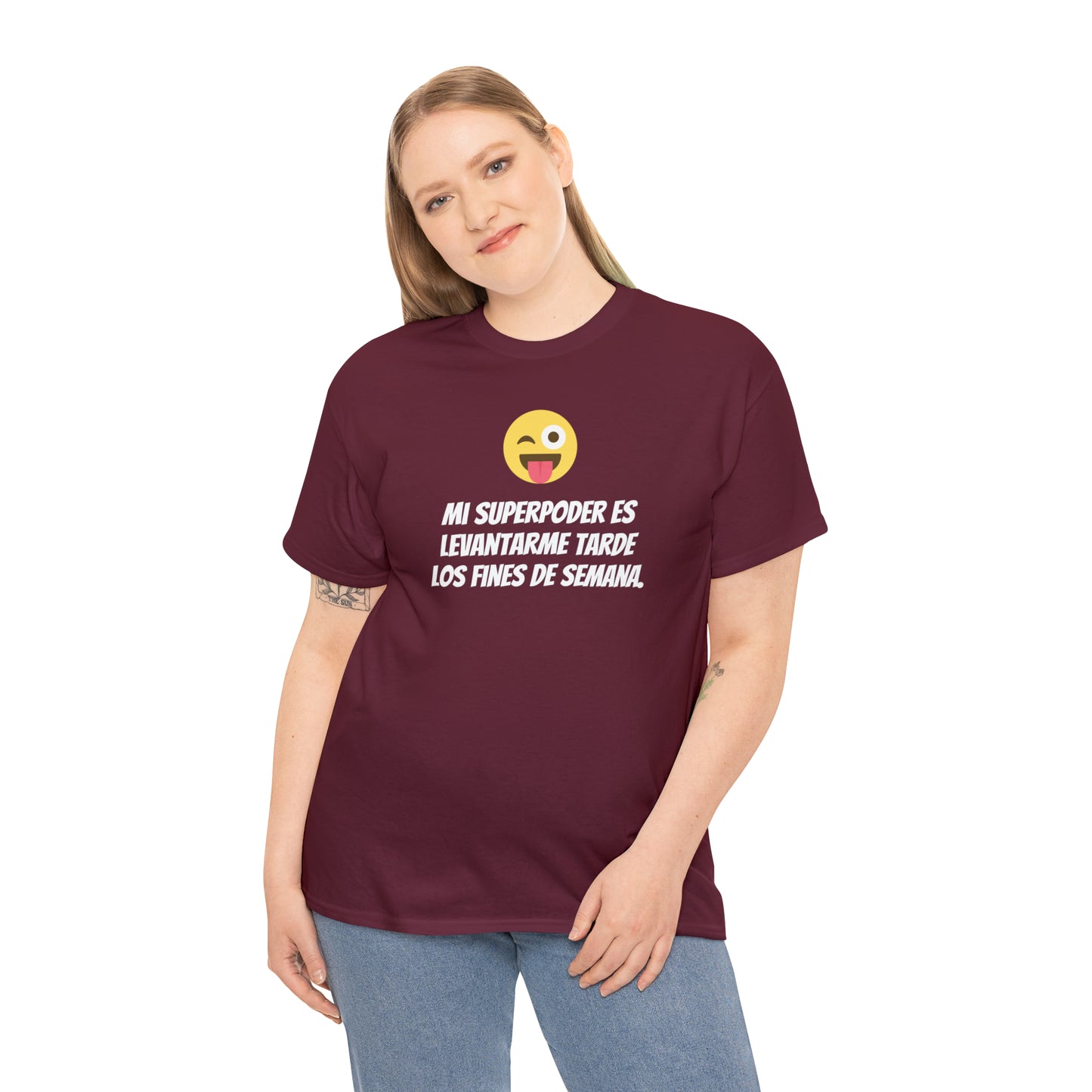 Mi Superpoder -Camiseta unisex de algodón pesado
