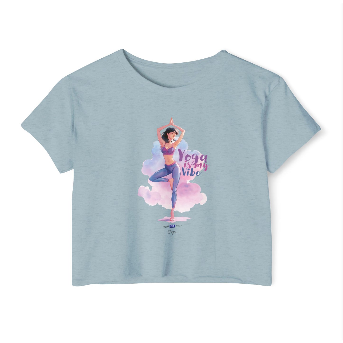 Yoga Is My Vibe - Women's Festival Crop Top