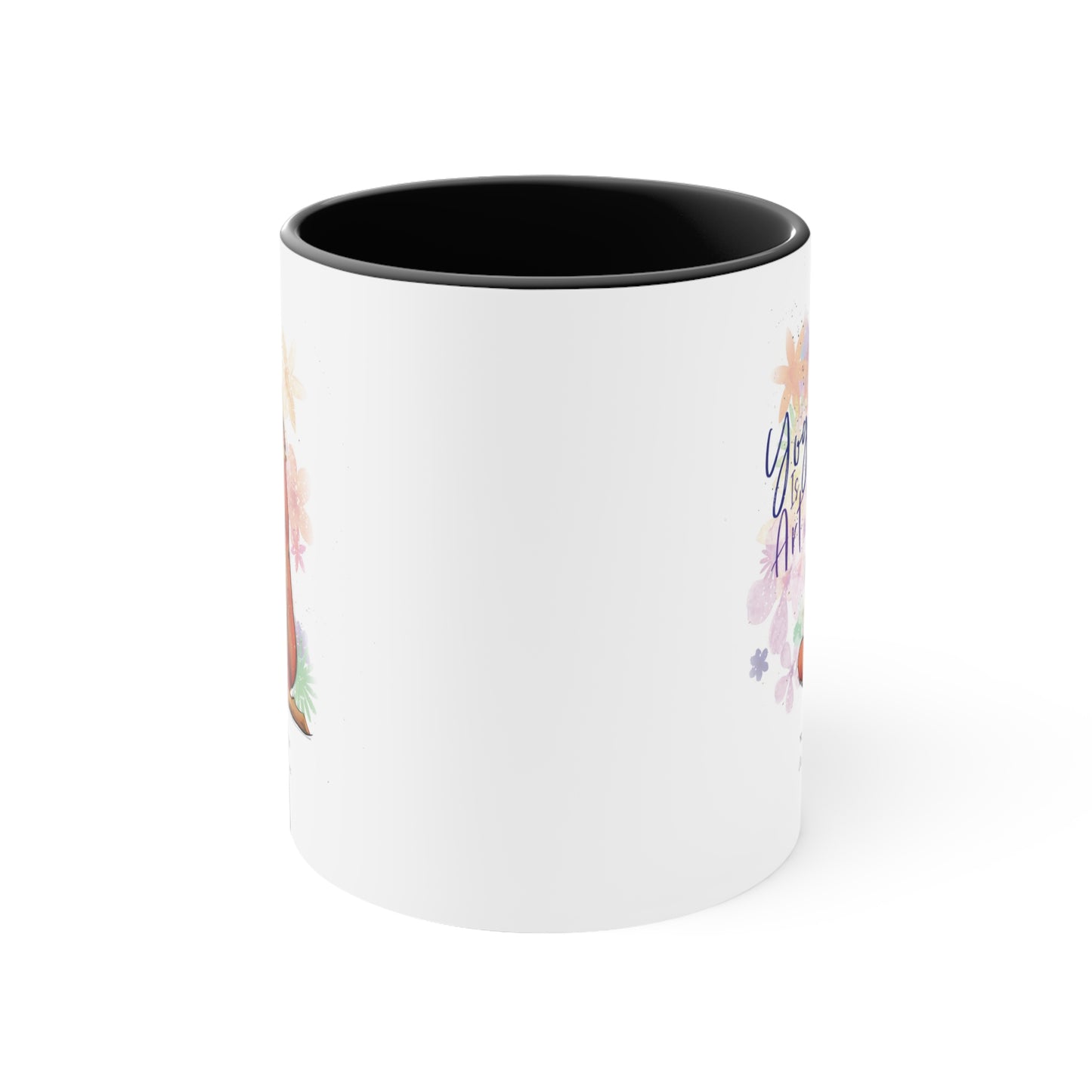 Yoga Is Art Wellness Mug -Feat Christina Ross