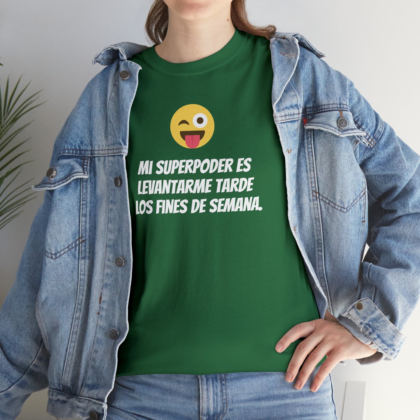 Mi Superpoder -Camiseta unisex de algodón pesado