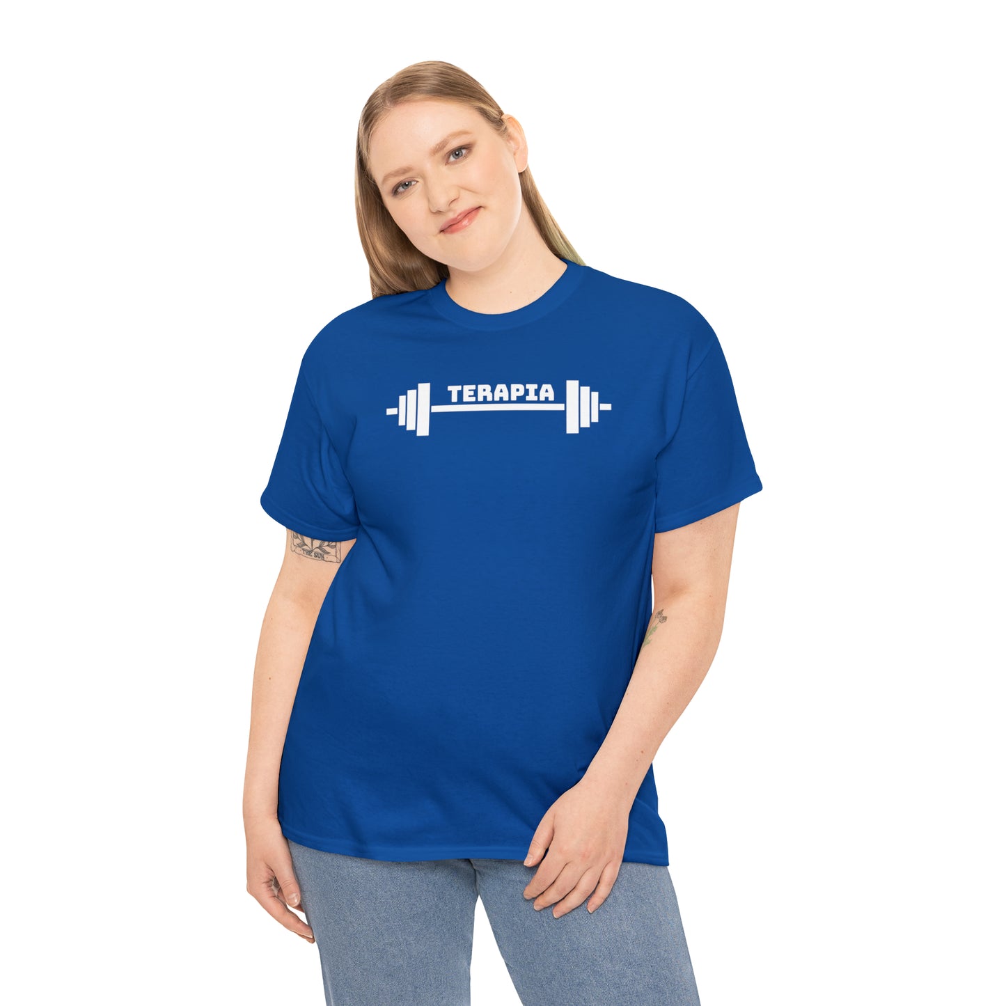 Terapia -Camiseta unisex de algodón pesado