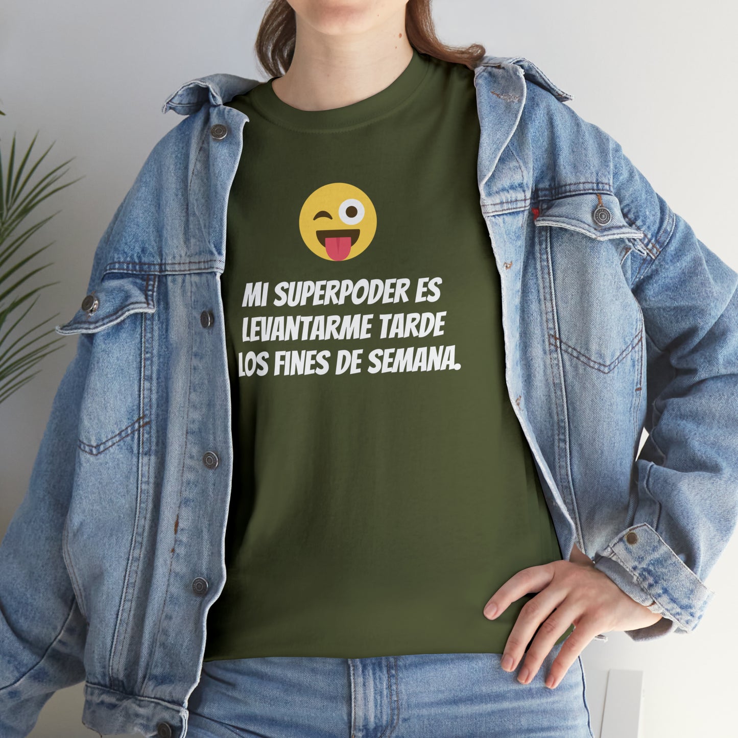 Mi Superpoder -Camiseta unisex de algodón pesado