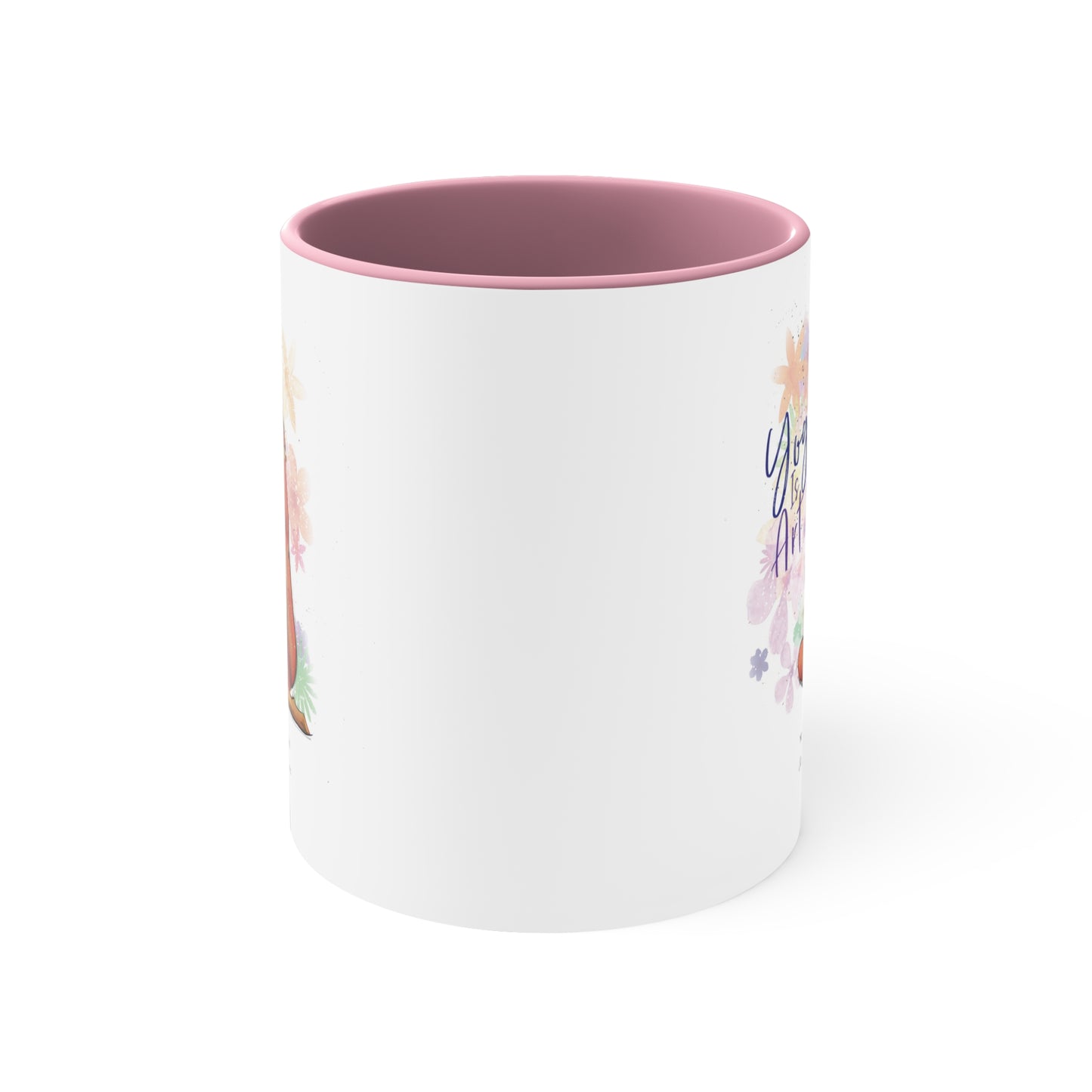 Yoga Is Art Wellness Mug -Feat Christina Ross