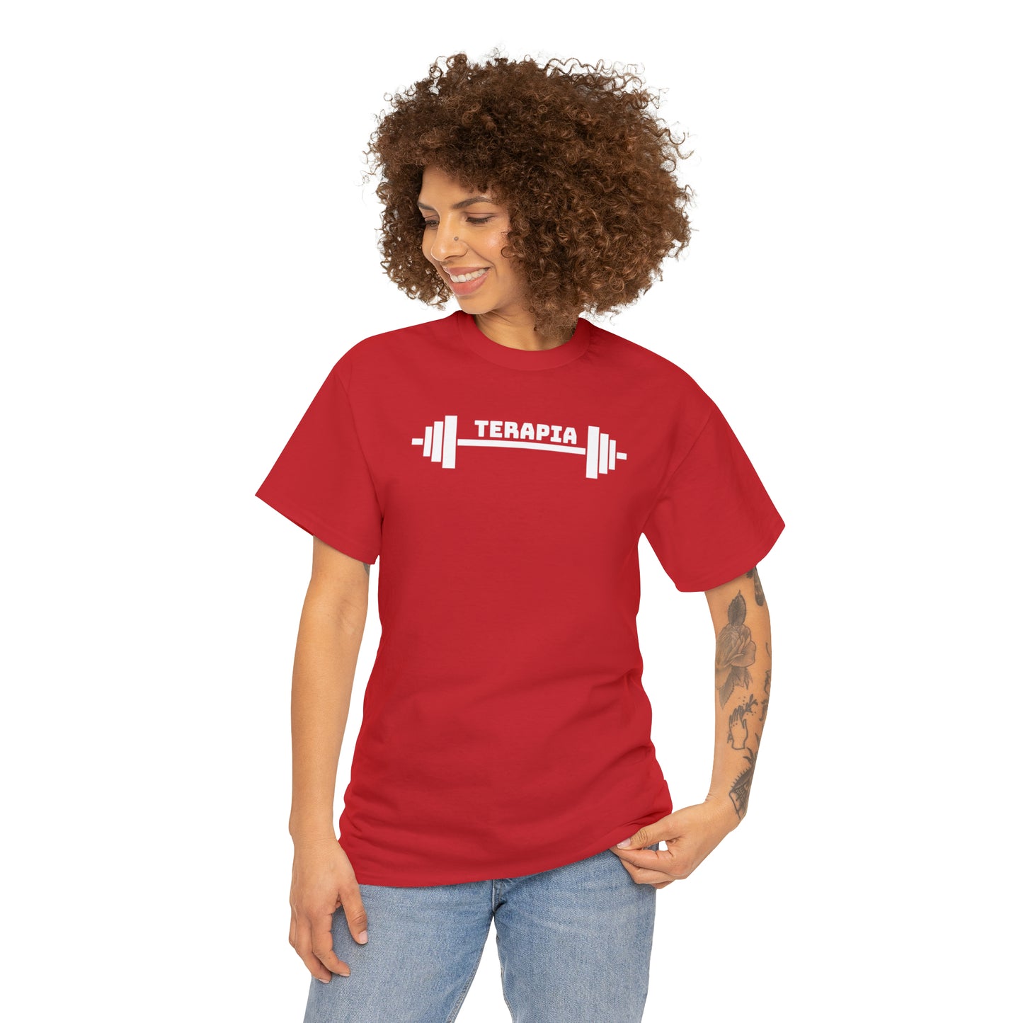 Terapia -Camiseta unisex de algodón pesado
