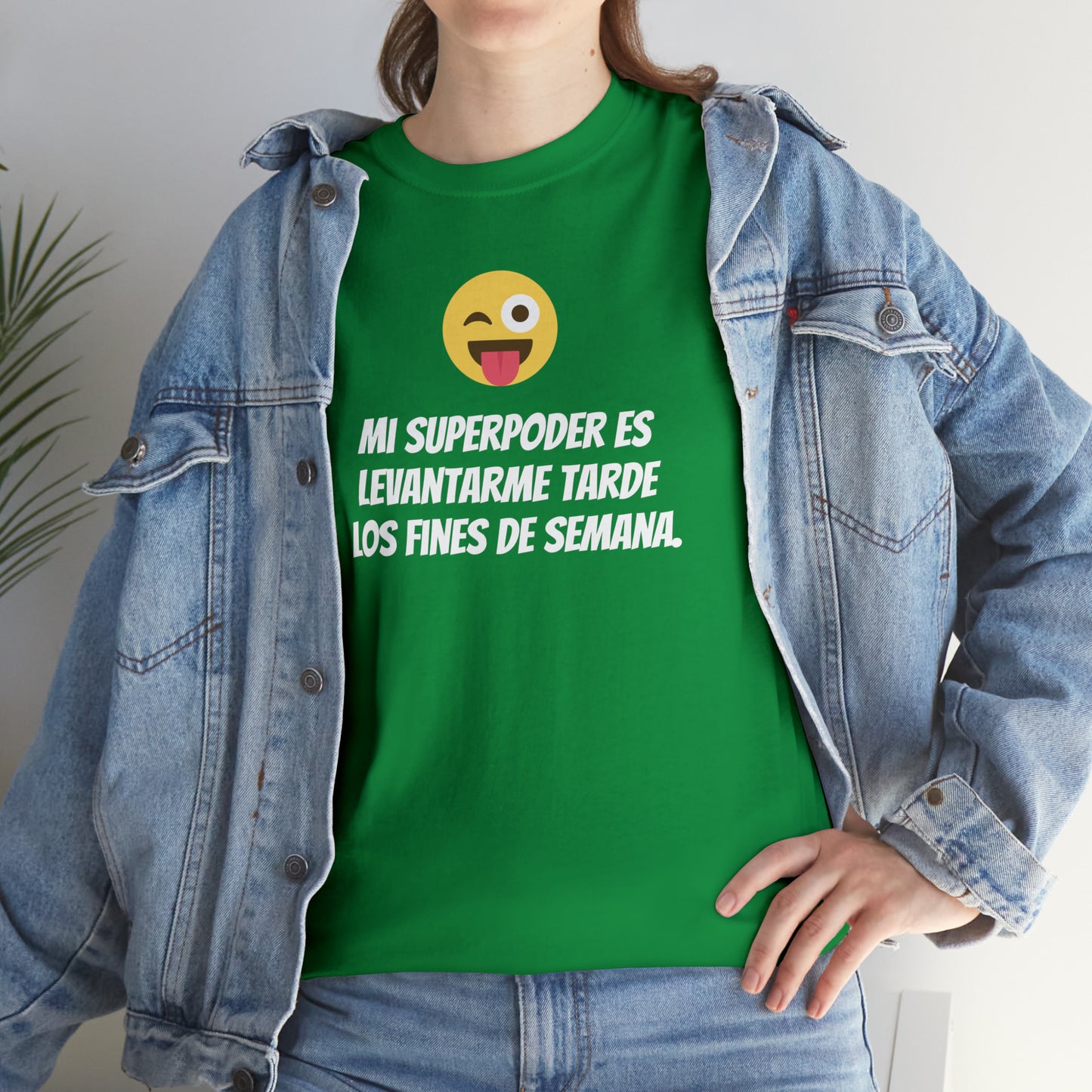 Mi Superpoder -Camiseta unisex de algodón pesado