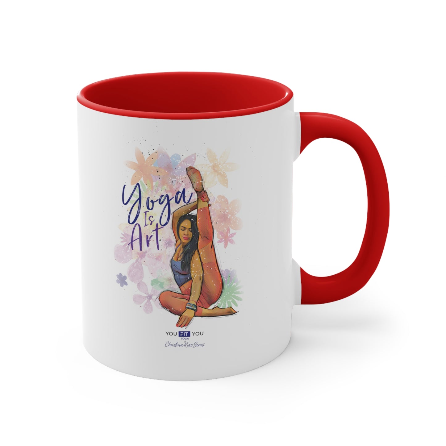 Yoga Is Art Wellness Mug -Feat Christina Ross