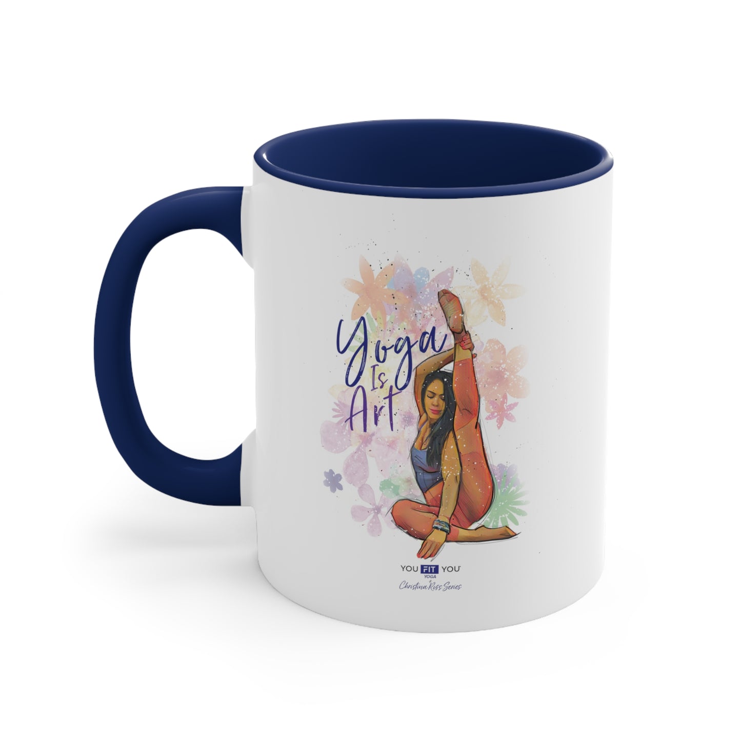 Yoga Is Art Wellness Mug -Feat Christina Ross