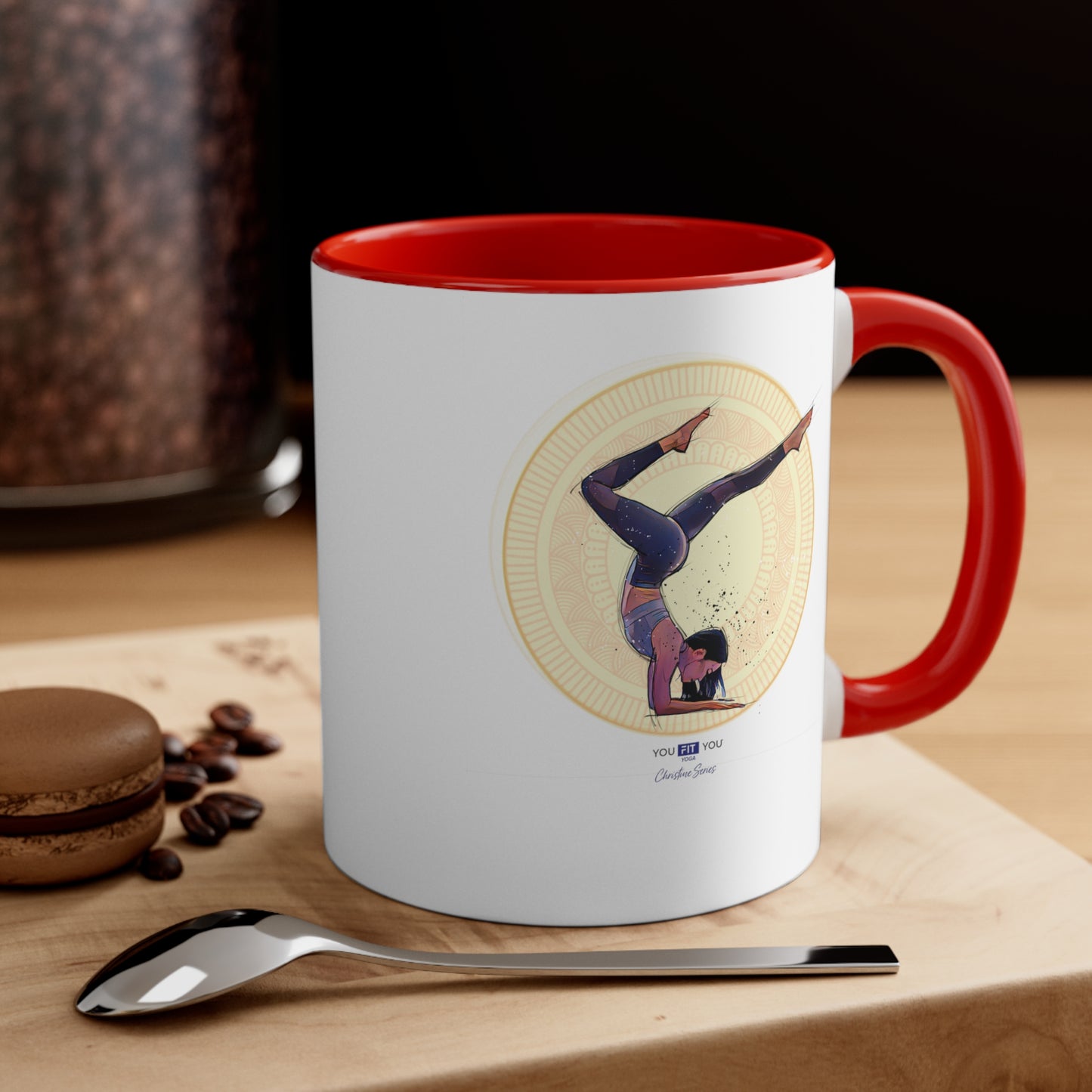 Pincha Mayurasana Wellness Mug -Feat Christine