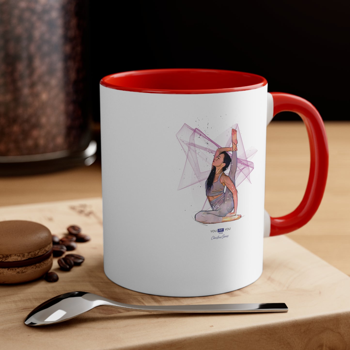 Designer shapes wellness mug -Feat Christine
