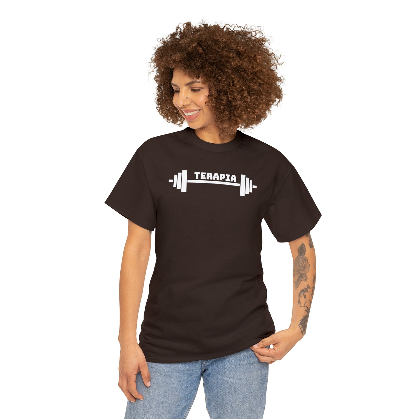 Terapia -Camiseta unisex de algodón pesado