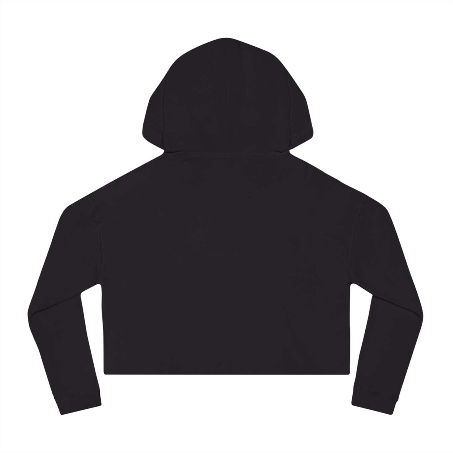 Barbell Girl Drip Style Vintage -Women’s Cropped Hooded Sweatshirt