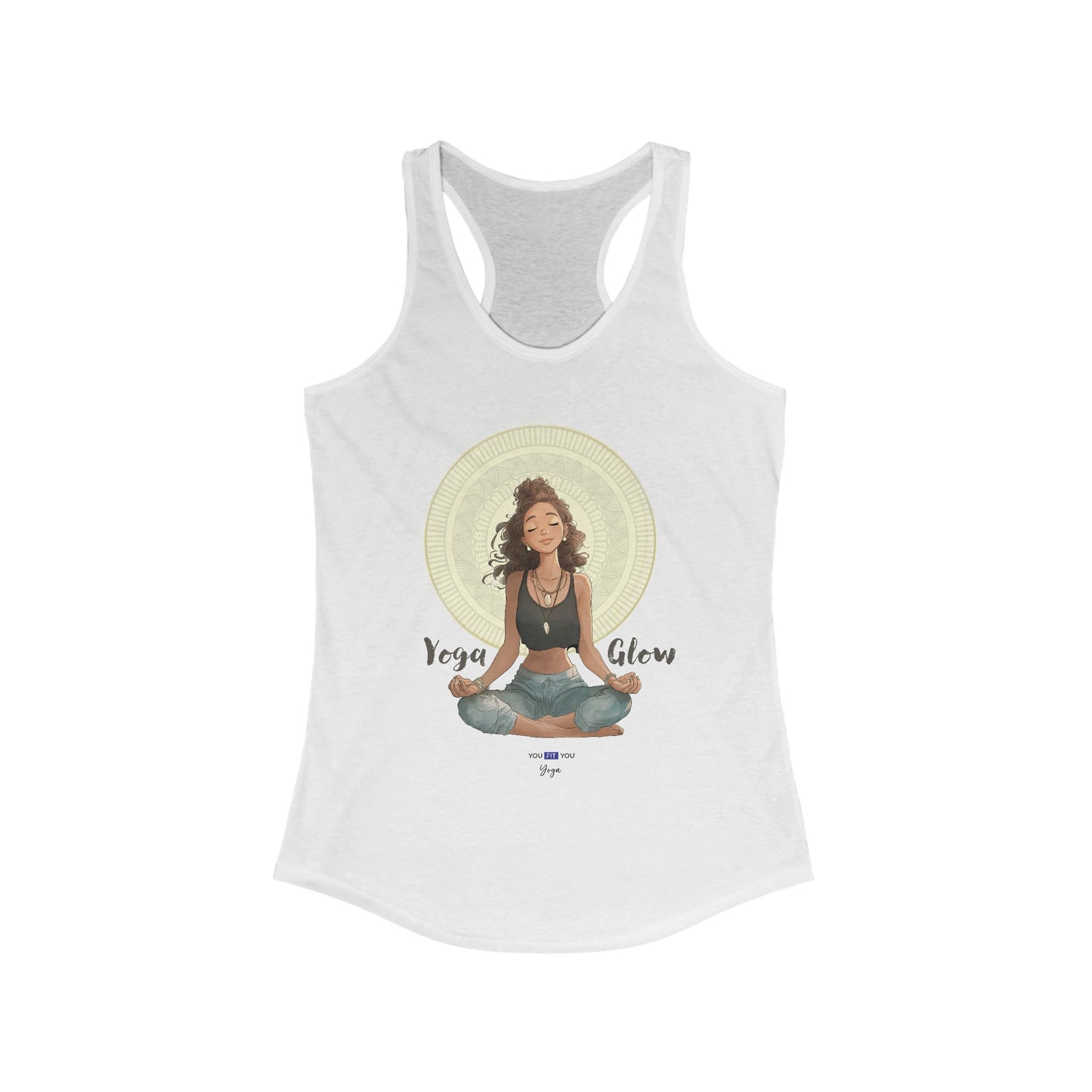 Yoga Glow Women's Racerback Tank Top