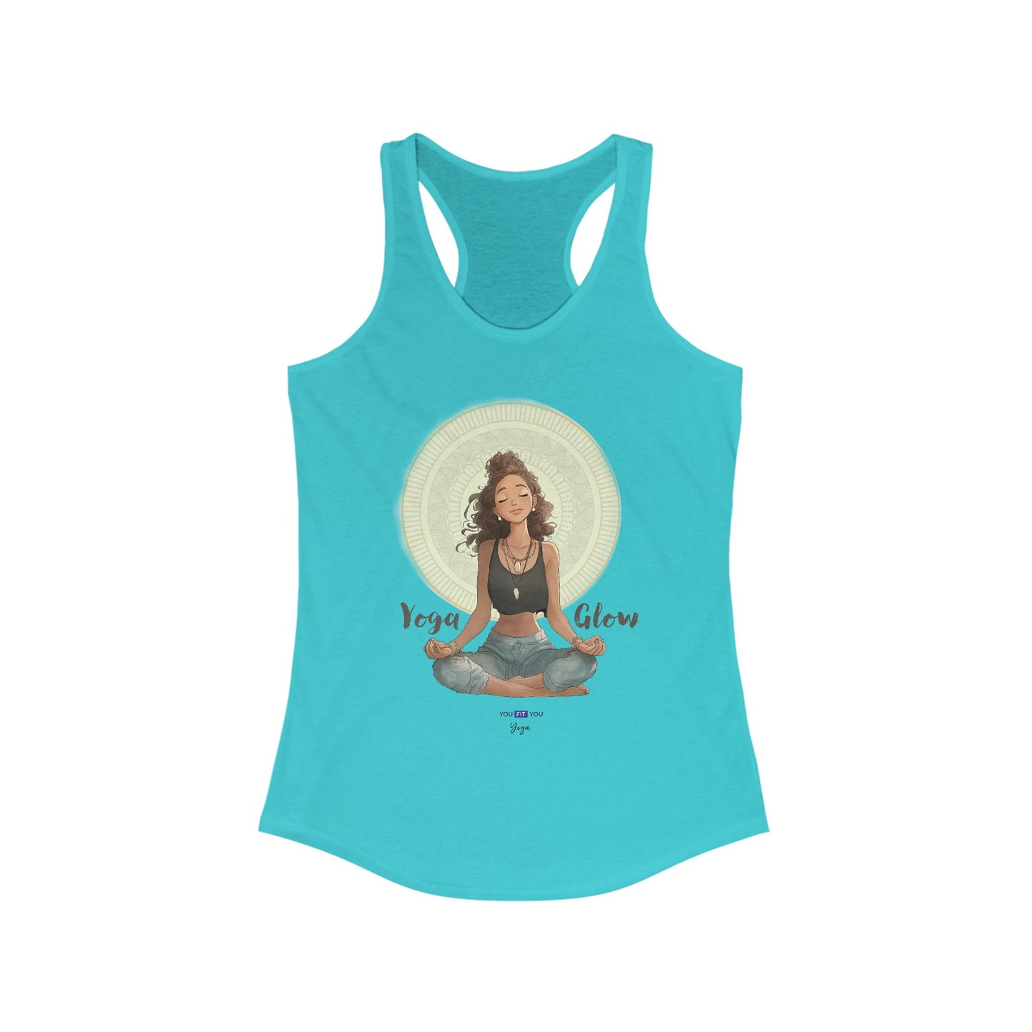 Yoga Glow Women's Racerback Tank Top