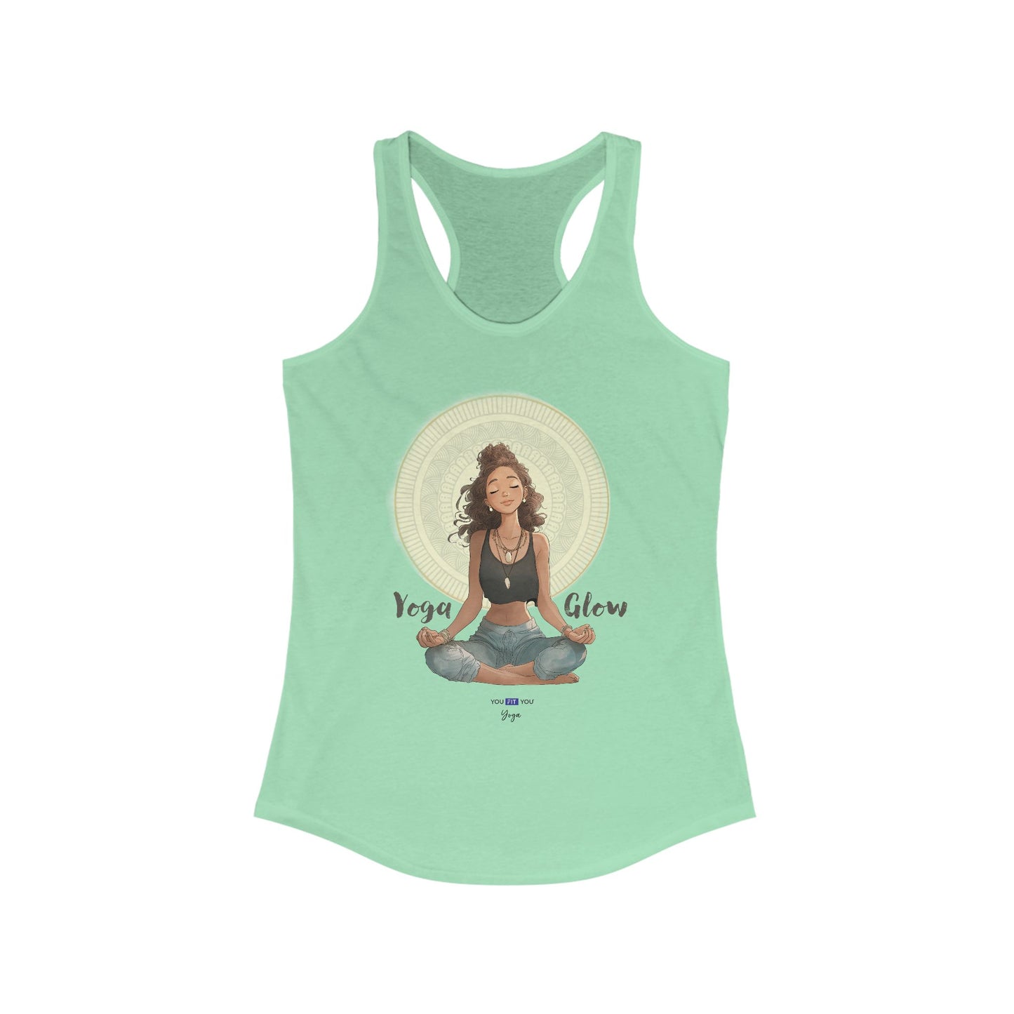 Yoga Glow Women's Racerback Tank Top