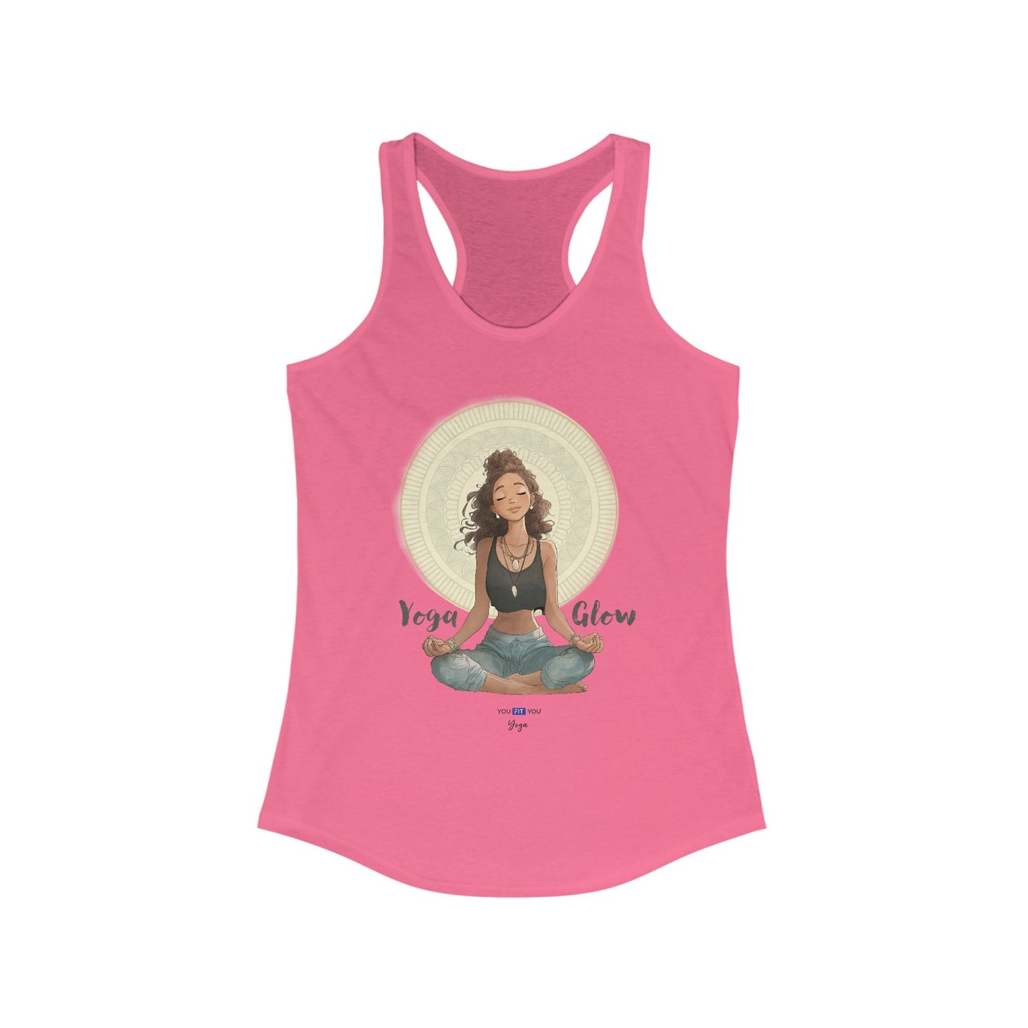 Yoga Glow Women's Racerback Tank Top